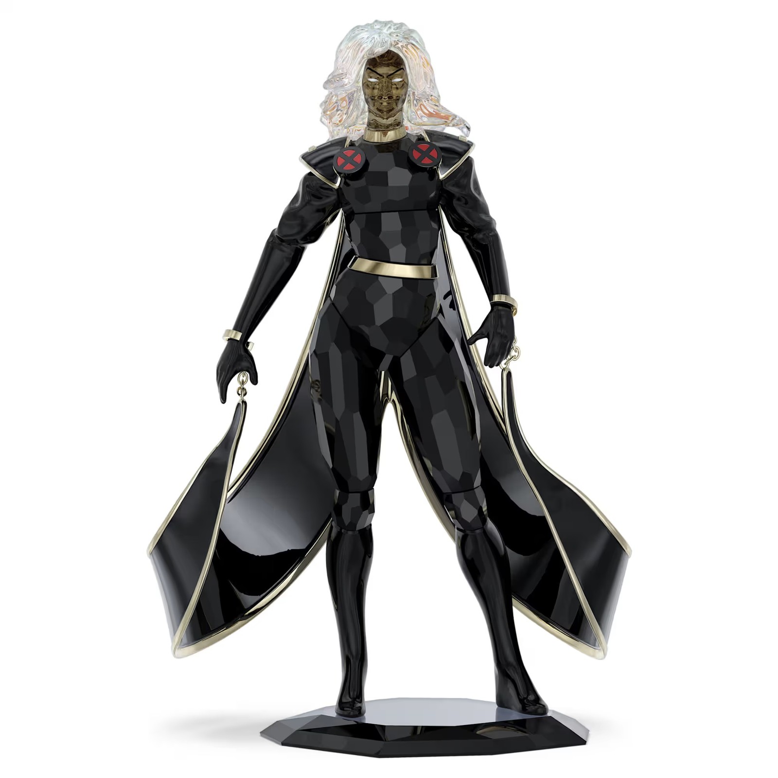 Swarovski Crystal X-Men Storm Figurine Decoration, Black, 5732534