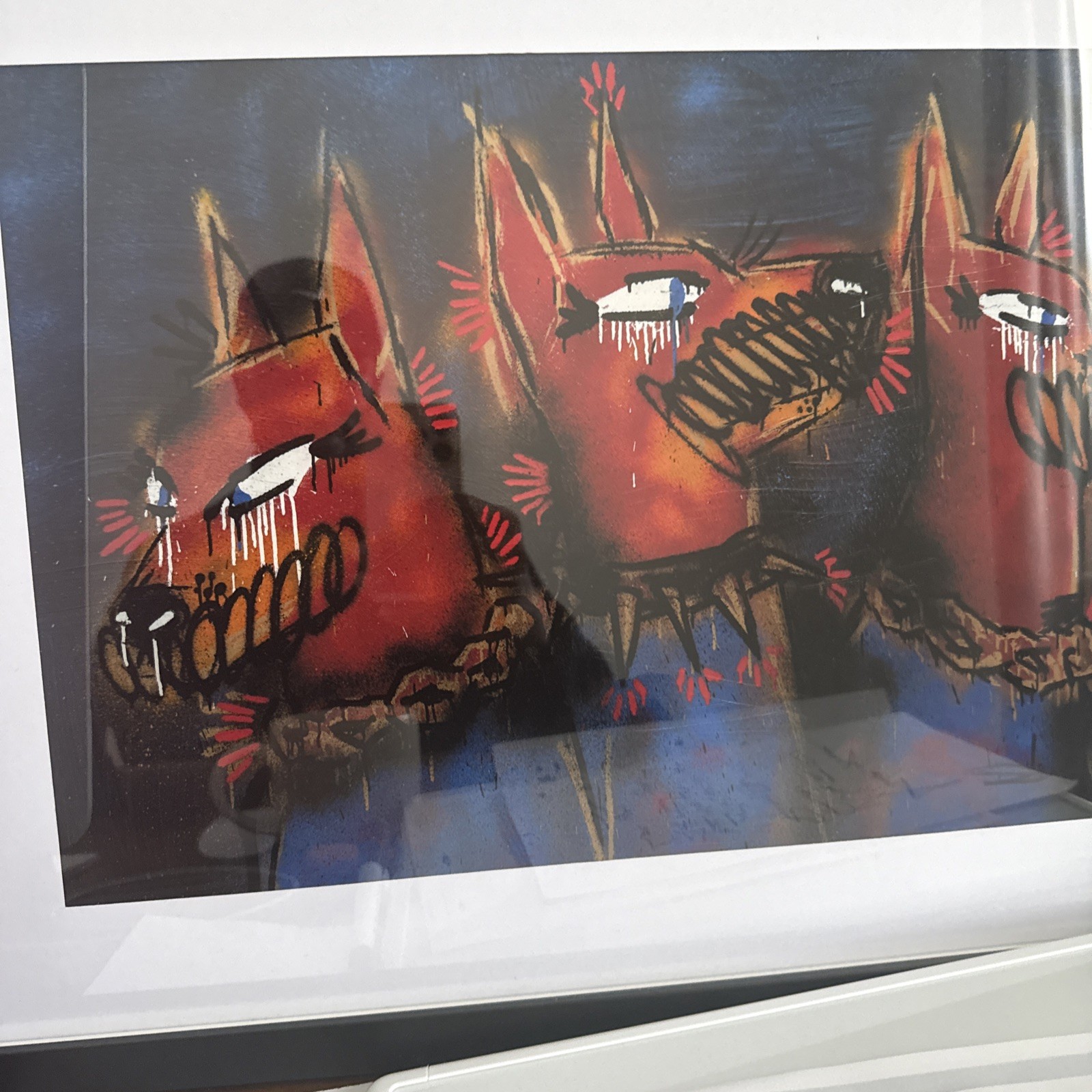 Olaolu Slawn \'Cerberus\' Giclée Print 42x30cm Photo Rag COA Landscape 2025