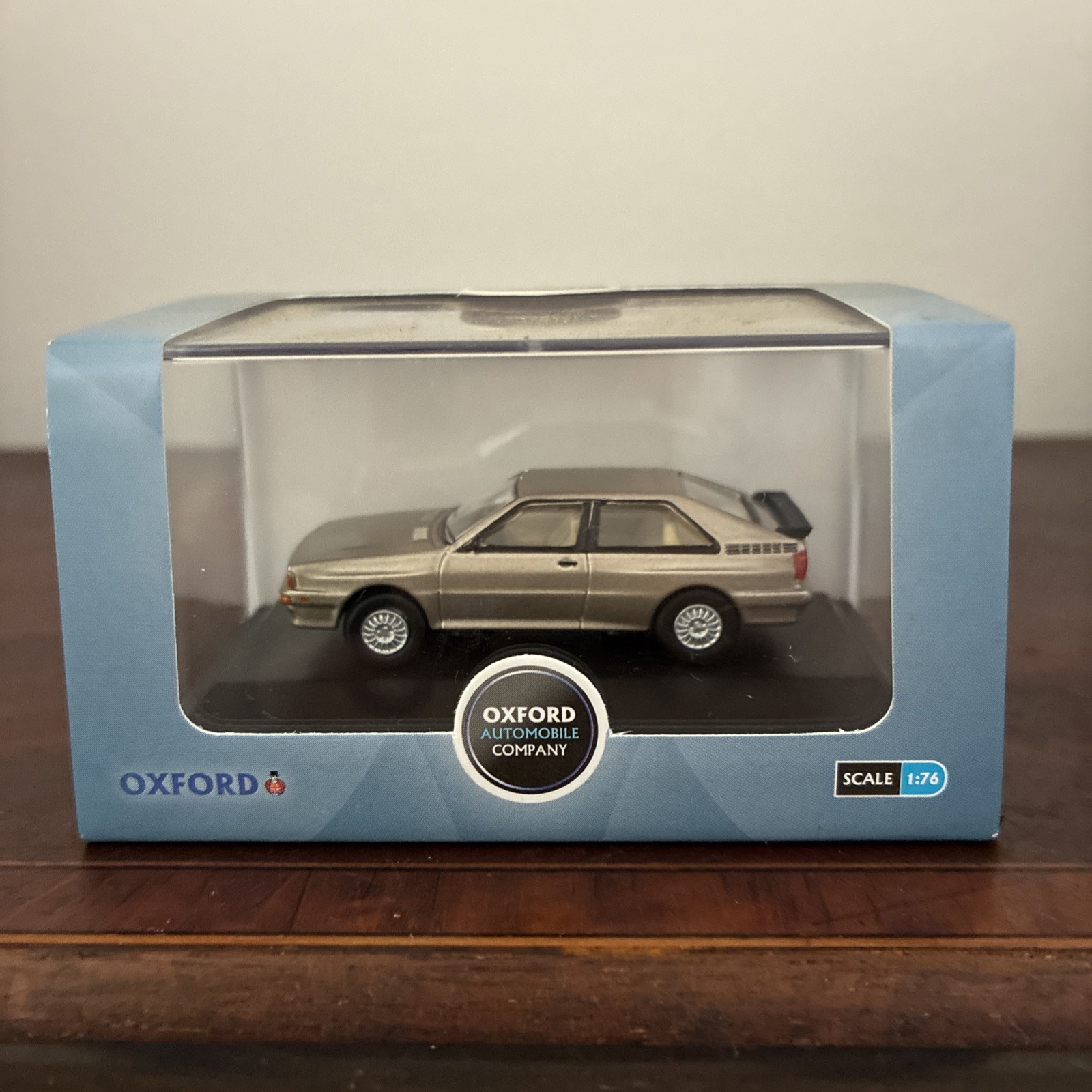 Oxford Diecast - Audi Quattro - Sable Brown Metallic - 1/76 HO OO 76AQ003