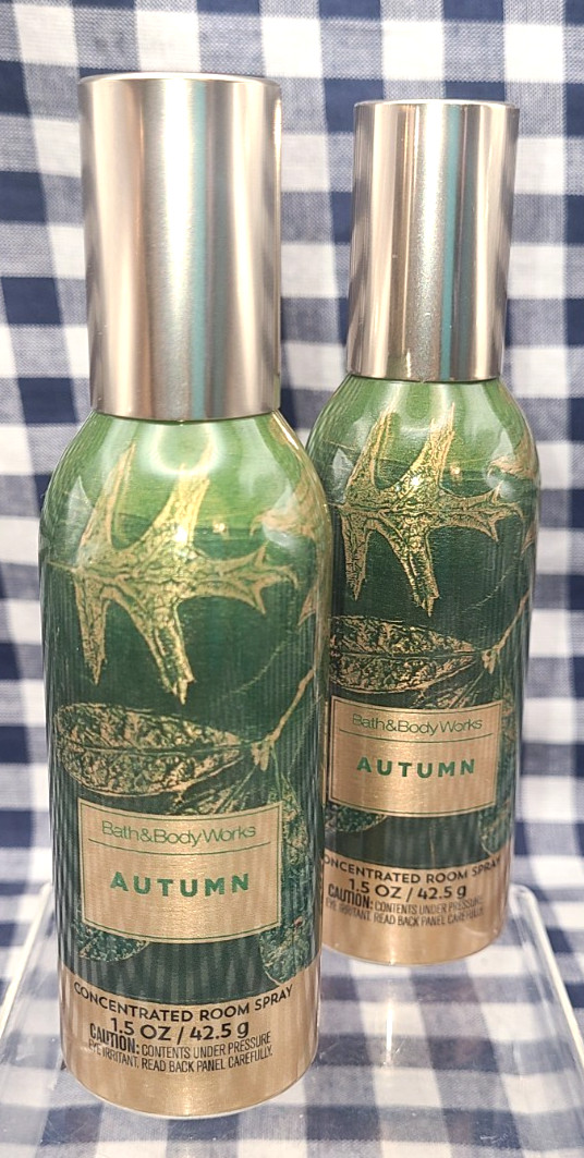 2-Pack ALL NEW Autumn Concentrated Room Spray Bath & Body Works