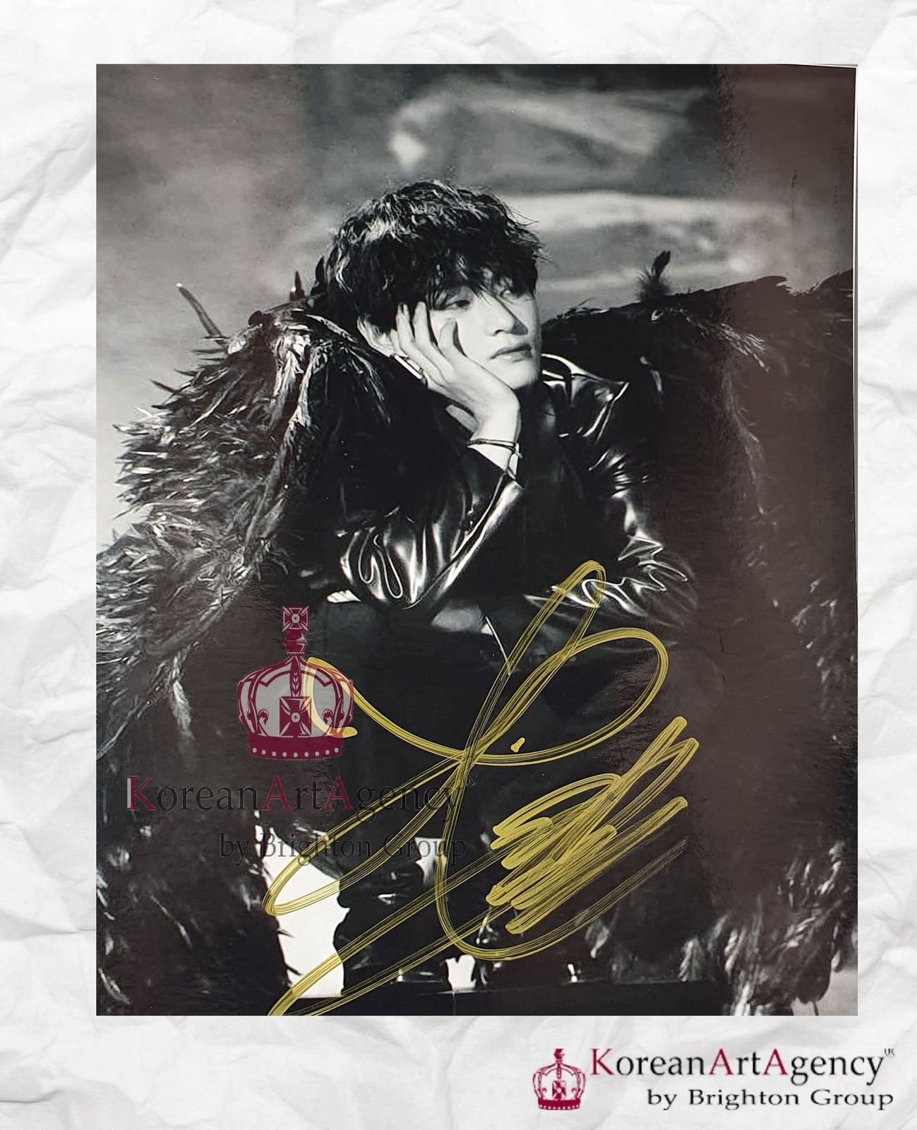 Bts V Kim Taehyung Dark Angel