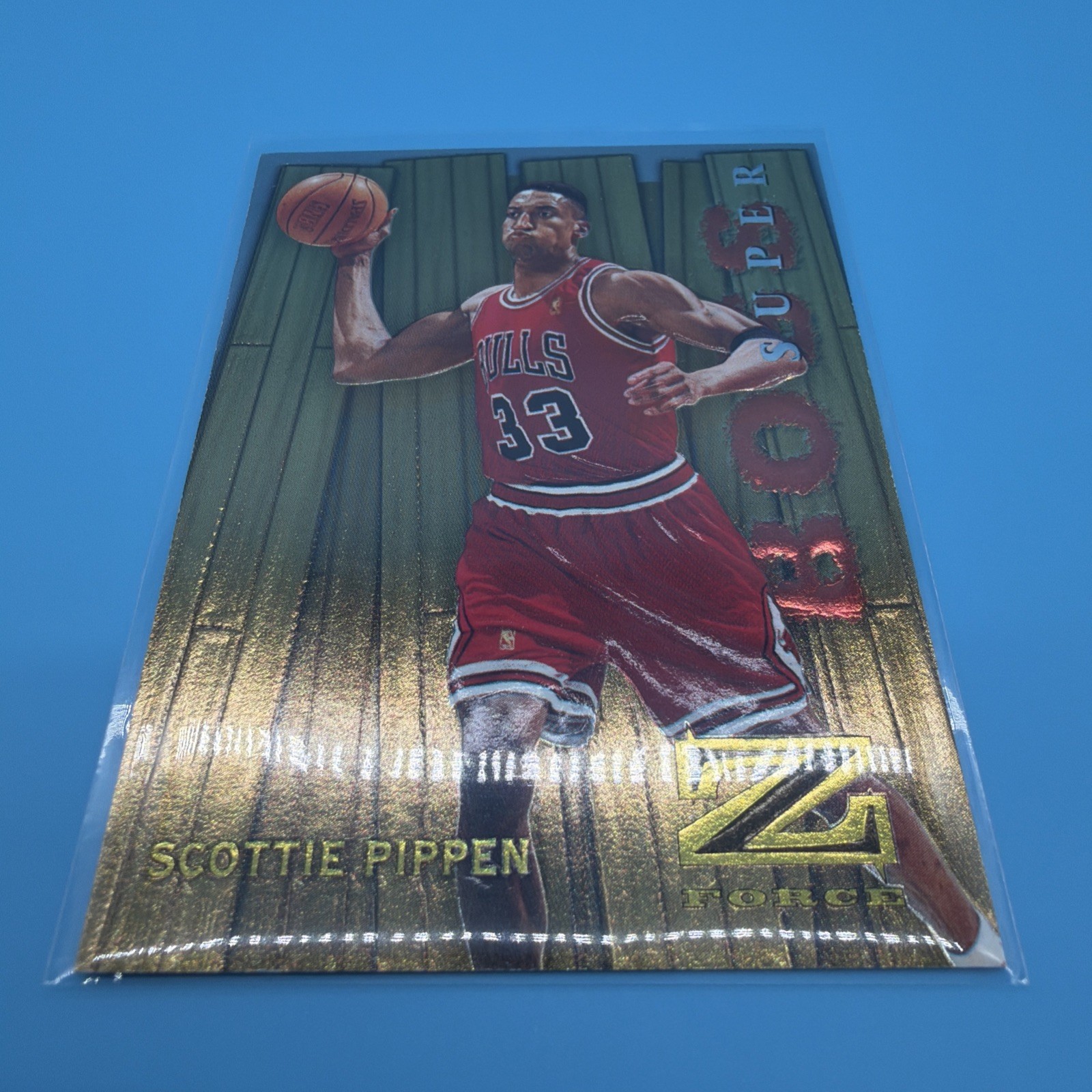 1997-98 Skybox Z-Force - Super Boss Scottie Pippen #16 SB 