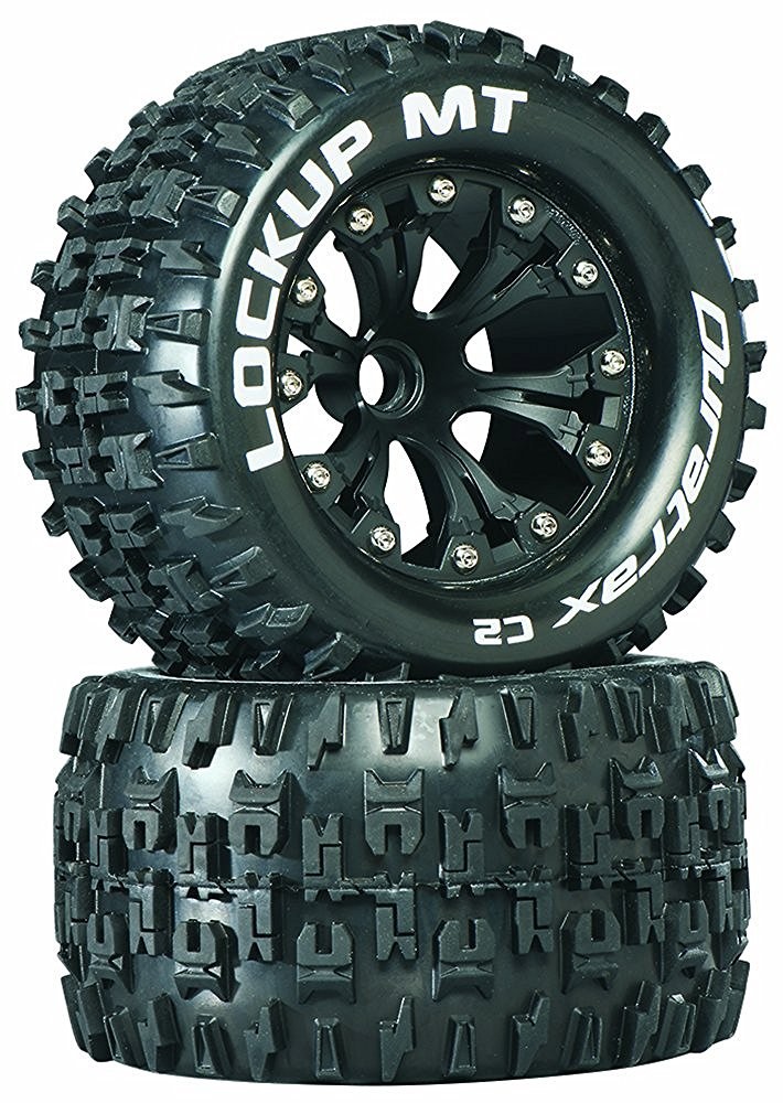 Duratrax DTXC3506 Black Lockup MT 2.8\