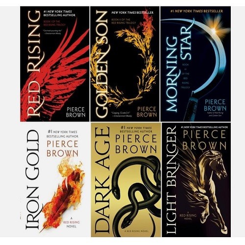 Red Rising Series 6 Books Set By Pierce Brown