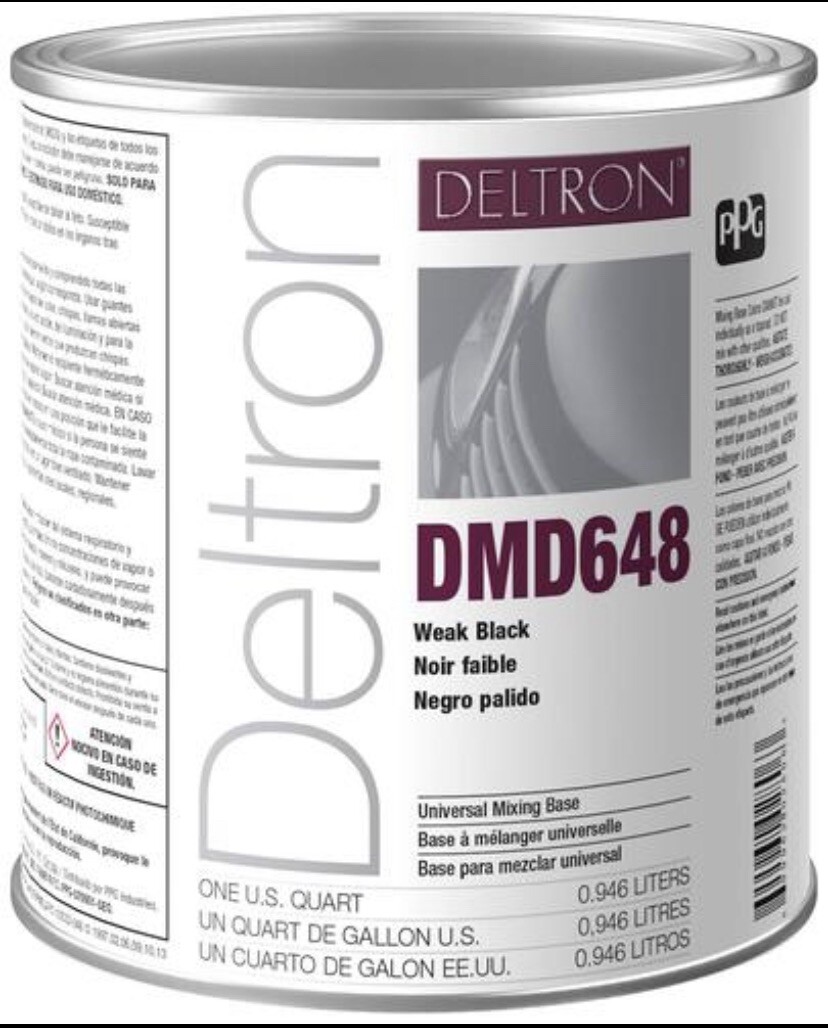 PPG DMD648 Weak Black 1 Quart 