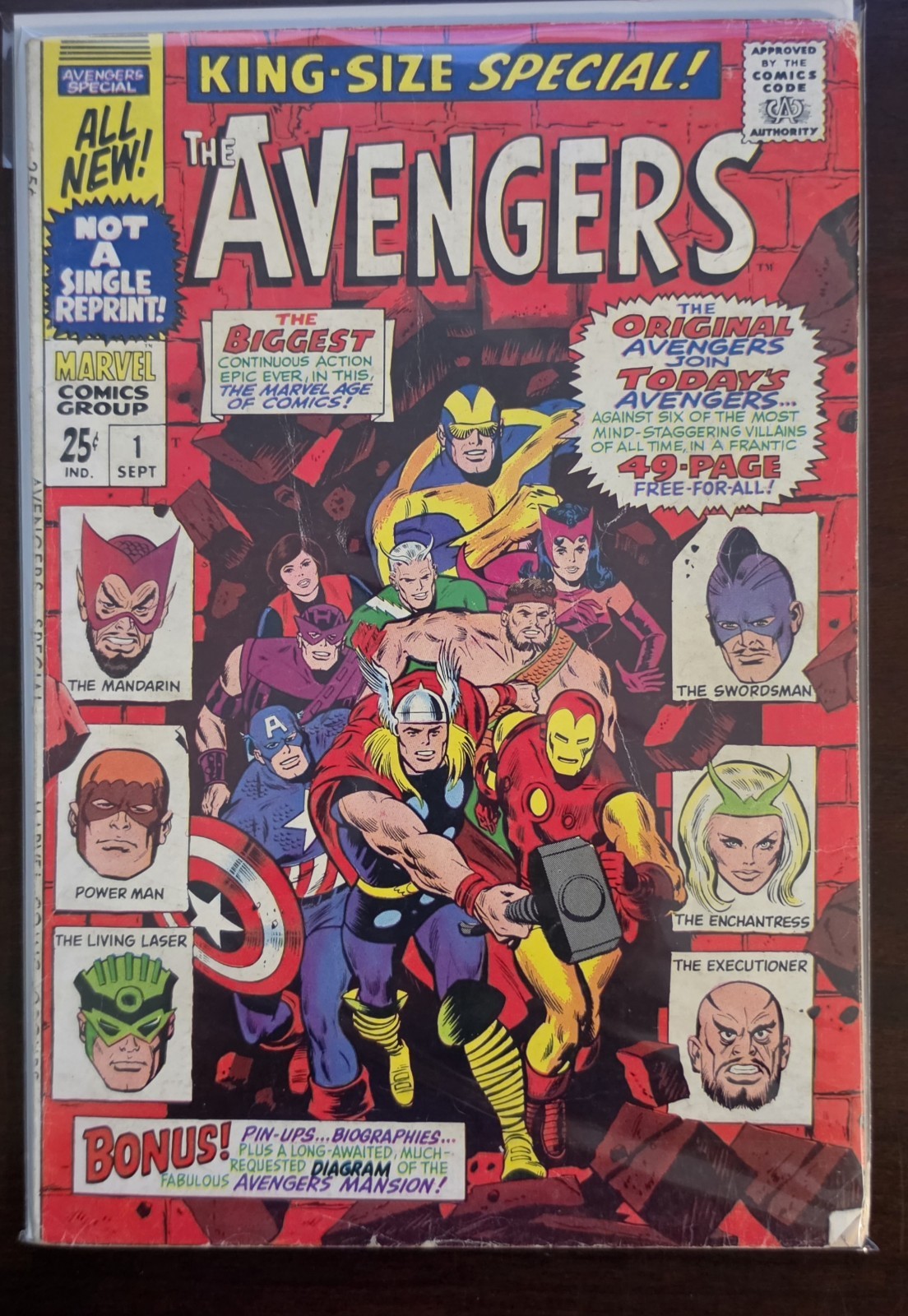 The Avengers Annual #1 VG (Marvel Comics September 1967) The Avengers Annual #1 VG (Marvel Comics September 1967)