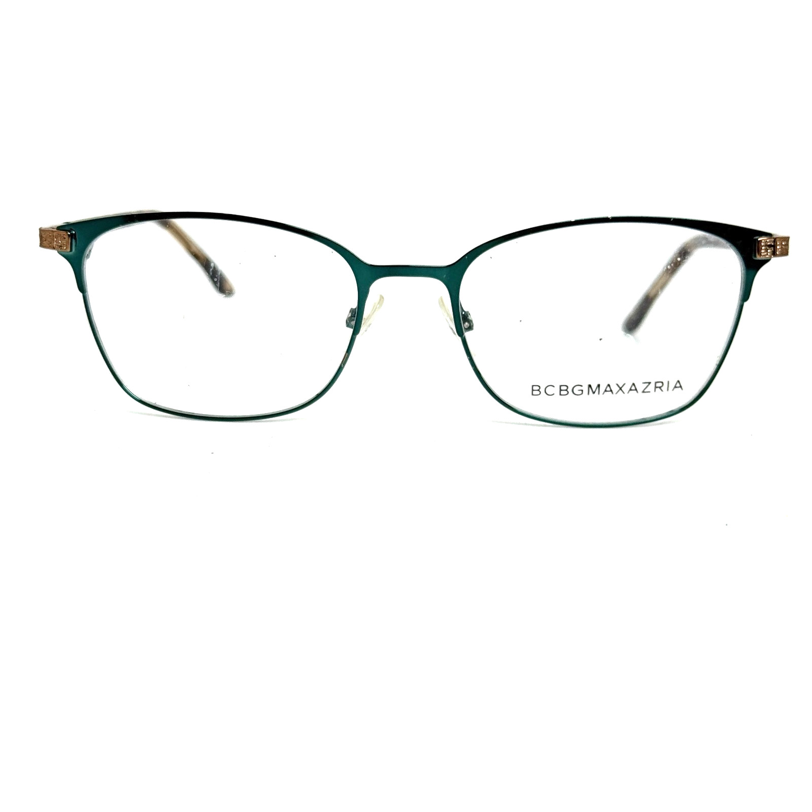 BCBGMAXAZRIA Annalise Green Eyeglasses Frame 52-17-135mm B39mm H20710