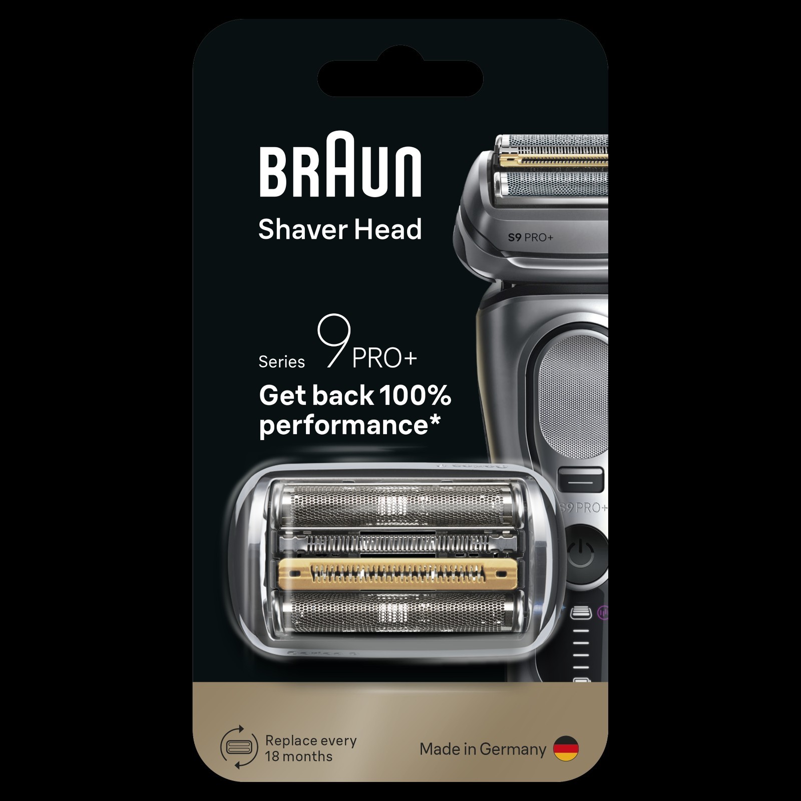 Braun Series 9 Pro+ 96M Replacement Shaver Head Cassette Genuine New Sealed OEM