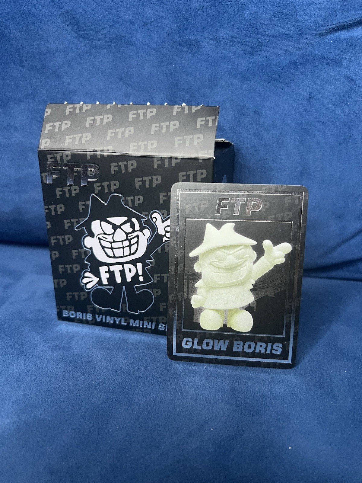 FTP Boris Blind Box FIRST EDITION Figure New IN HAND Glow in the Dark