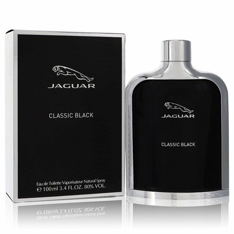 Jaguar Classic Black by Jaguar Eau De Toilette Spray 3.4 oz Men