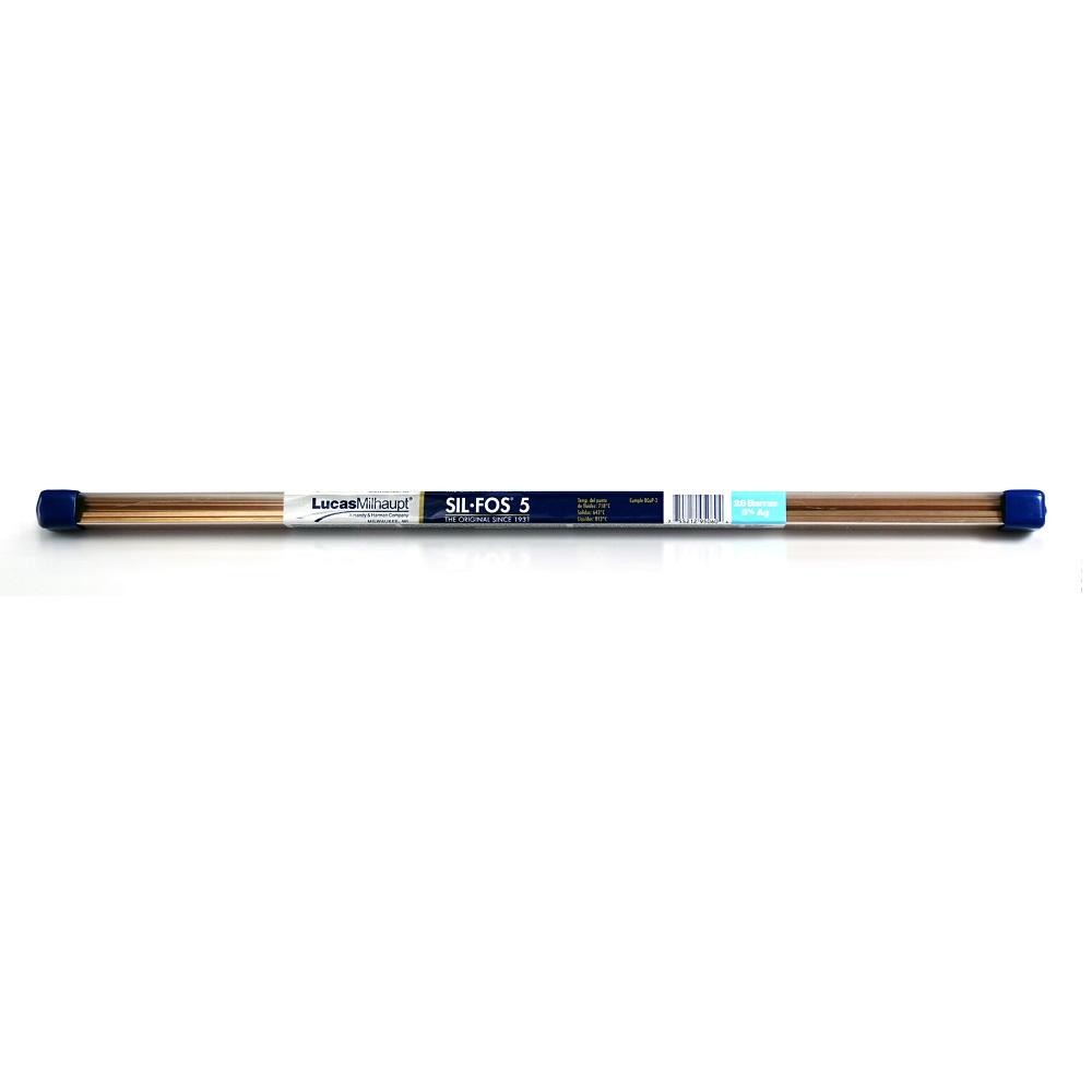 Lucas 95060 Silver Welding 5% 20 in 0.125inX.050inX20in