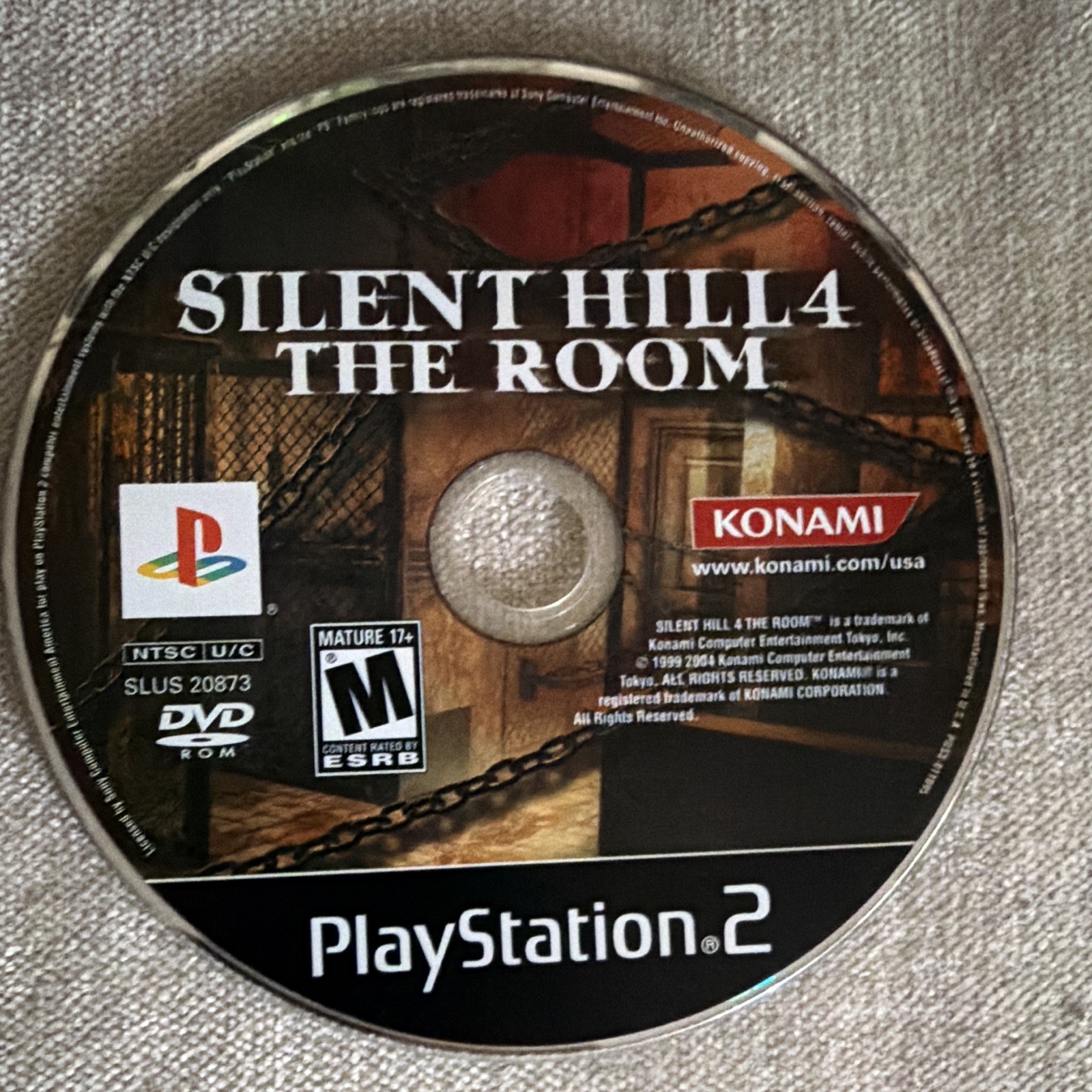 Silent Hill 4: The Room PlayStation 2 NTSC-U/C Disc Only Silent Hill 4: The Room PlayStation 2 NTSC-U/C Disc Only