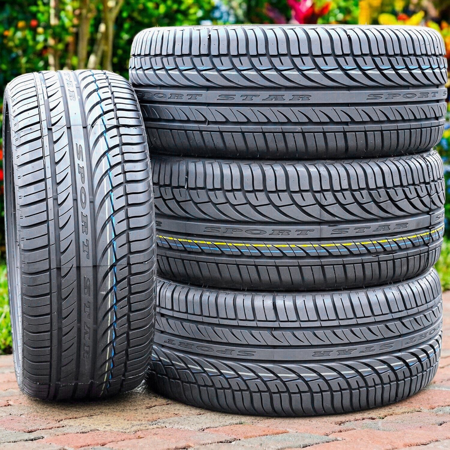 4 Fullway HP108 225/35R20 ZR 93W XL All Season High Performance Tires UTQG 380AA 4 Fullway HP108 225/35R20 ZR 93W XL All Season High Performance Tires UTQG 380AA