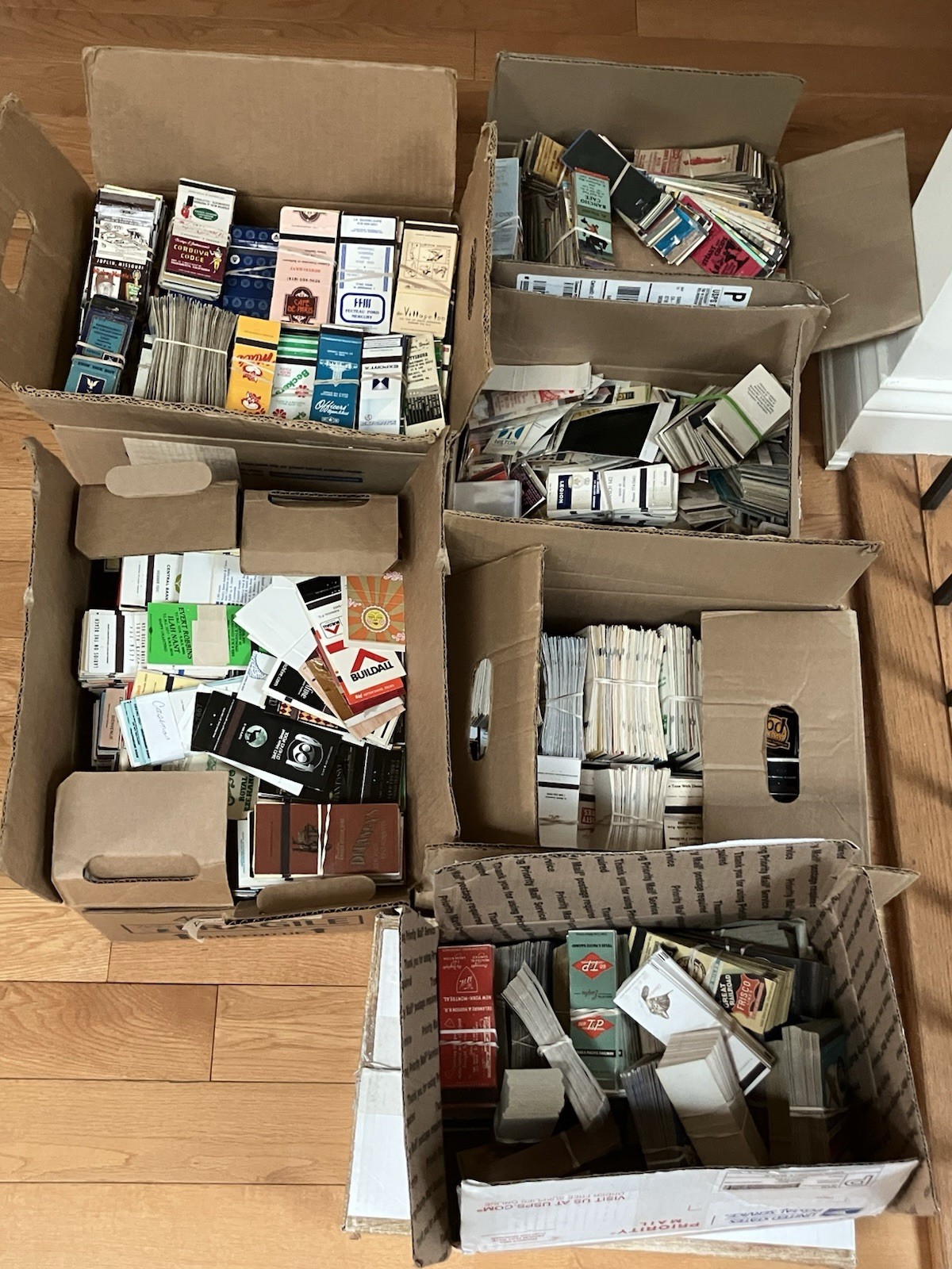 Assorted Lot Of 5 Matchbook Covers From Huge Vintage Matchbook Collection Assorted Lot Of 5 Matchbook Covers From Huge Vintage Matchbook Collection