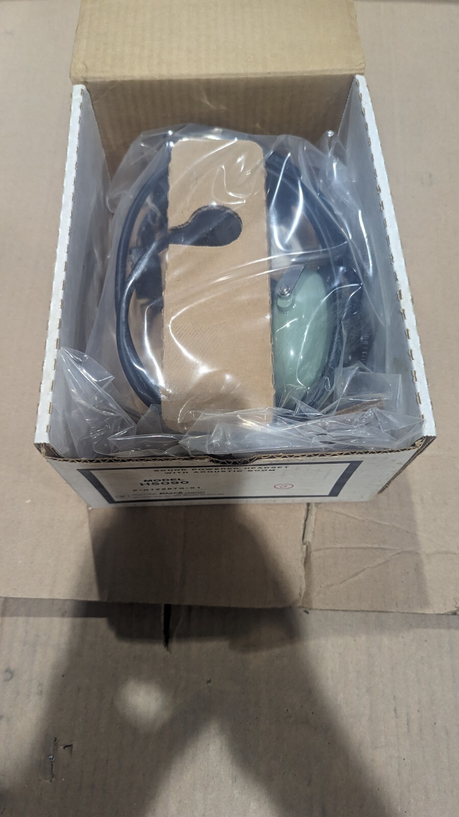 NEW DAVID CLARK H5090 Sound Powered headset with Acoustic Boom
