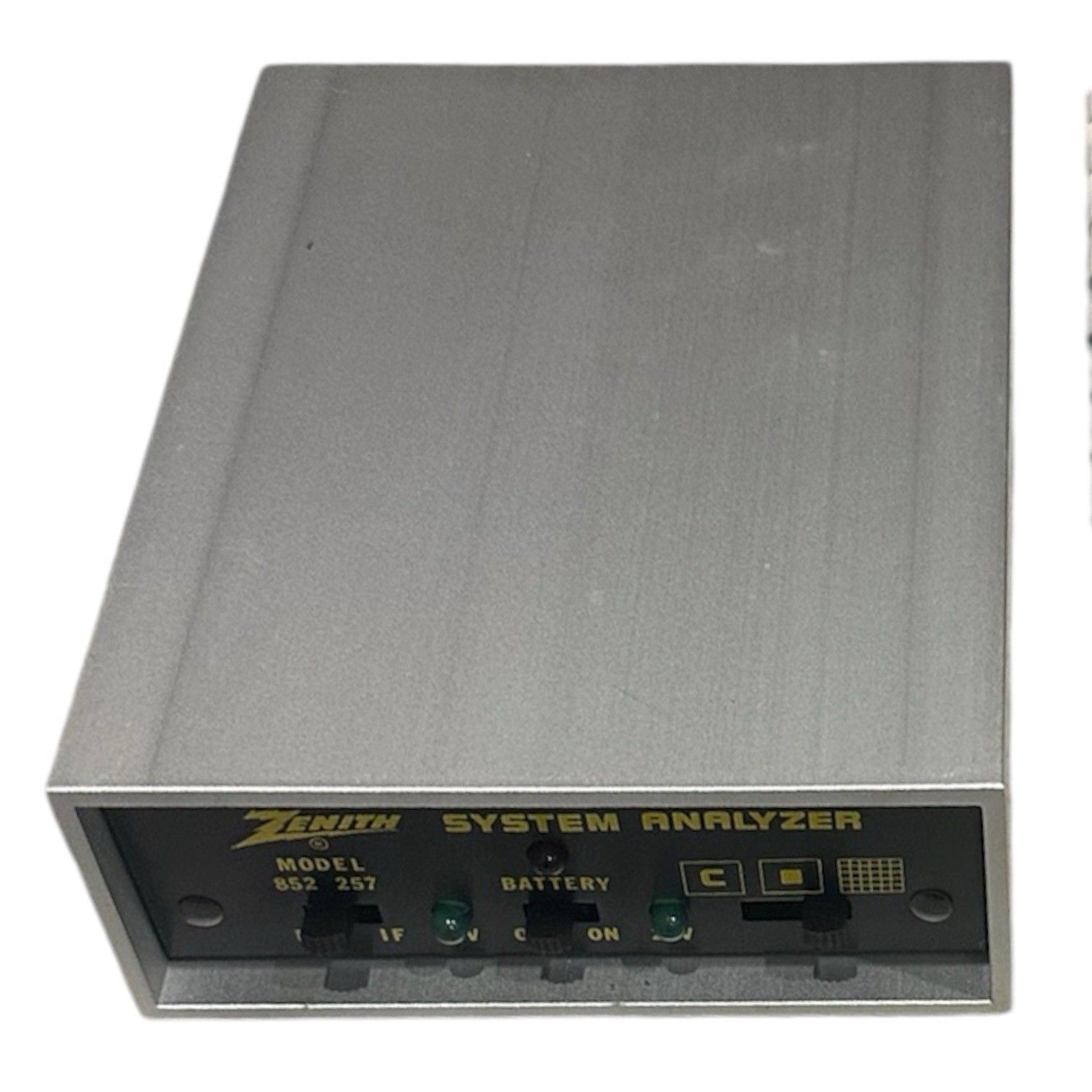 NOS Zenith System Analyzer 852-257 TV Service Tester NEW w/ Manual & Schematic