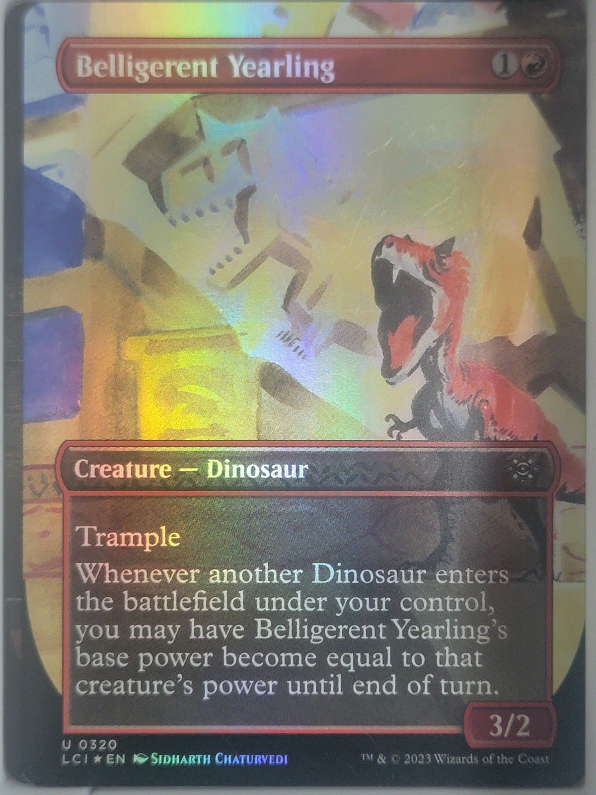 Delighted Halfling (Borderless) (Surge Foil) M The Hobbit: Eternal-Legal 65 LP