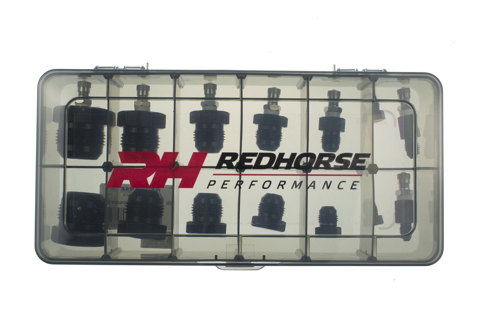 Redhorse Performance 5666-2 Black AN Hose Assembly Pressure Test Kit