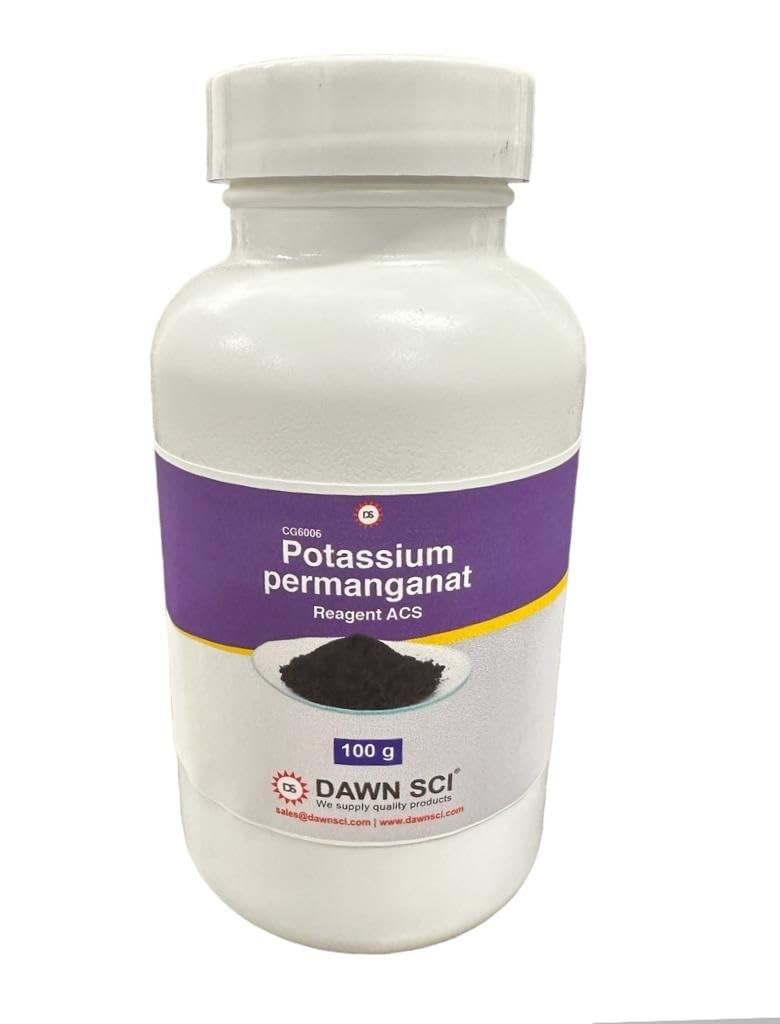Potassium Permanganate Powder 100g – Reagent Grade, Free-Flowing Crystals – High