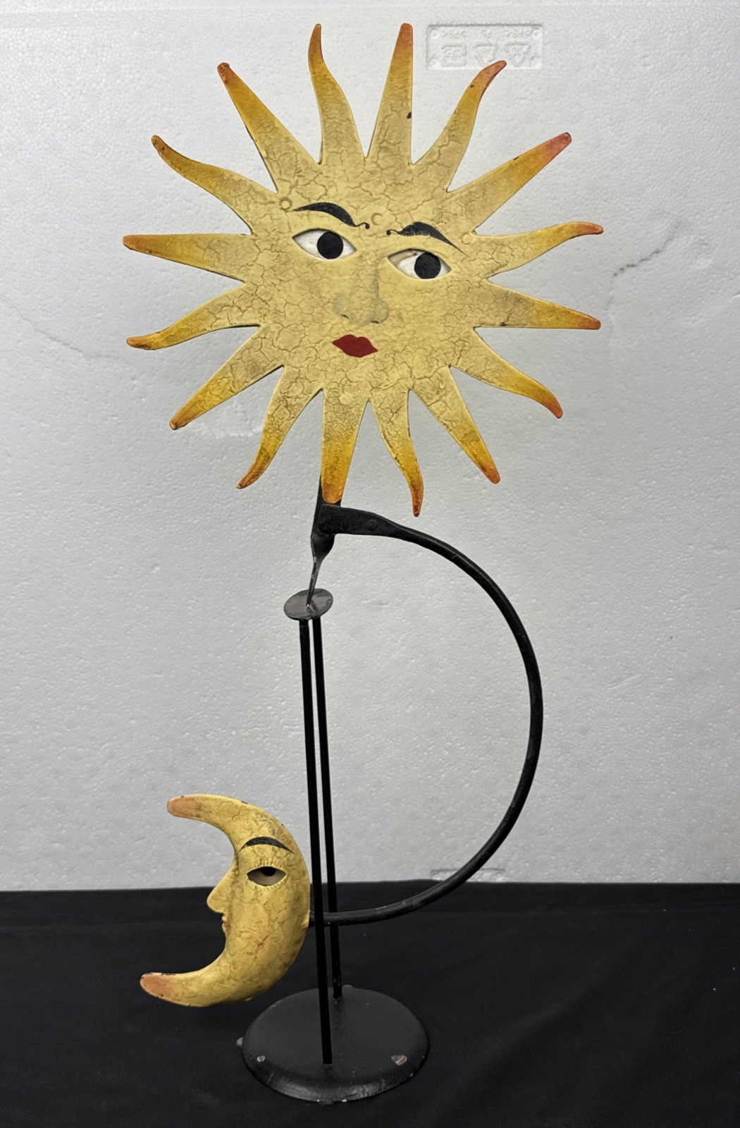 Vintage Authentic Models Sun & Moon Kinetic Balance Toy Baby Einstein Rare 24”