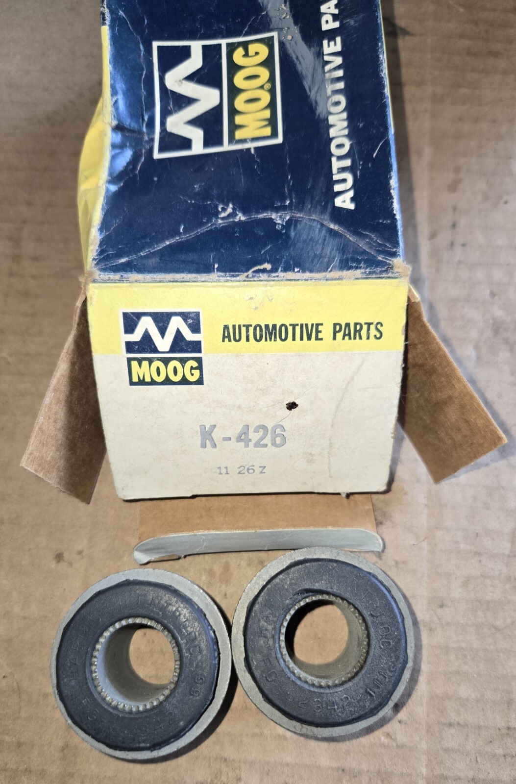 Moog K426 Upper Control Arm Bushing Kit Cadillac 1961 - 1968 Buick 1966-70 Moog K426 Upper Control Arm Bushing Kit Cadillac 1961 - 1968 Buick 1966-70