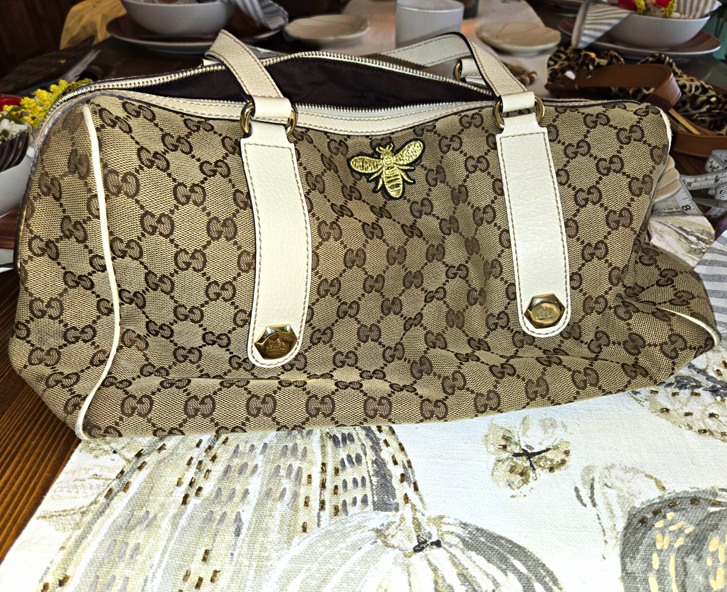 Gucci GG Canvas Boston Rare And Vintage Joy Boston Line Gucci GG Canvas Boston Rare And Vintage Joy Boston Line
