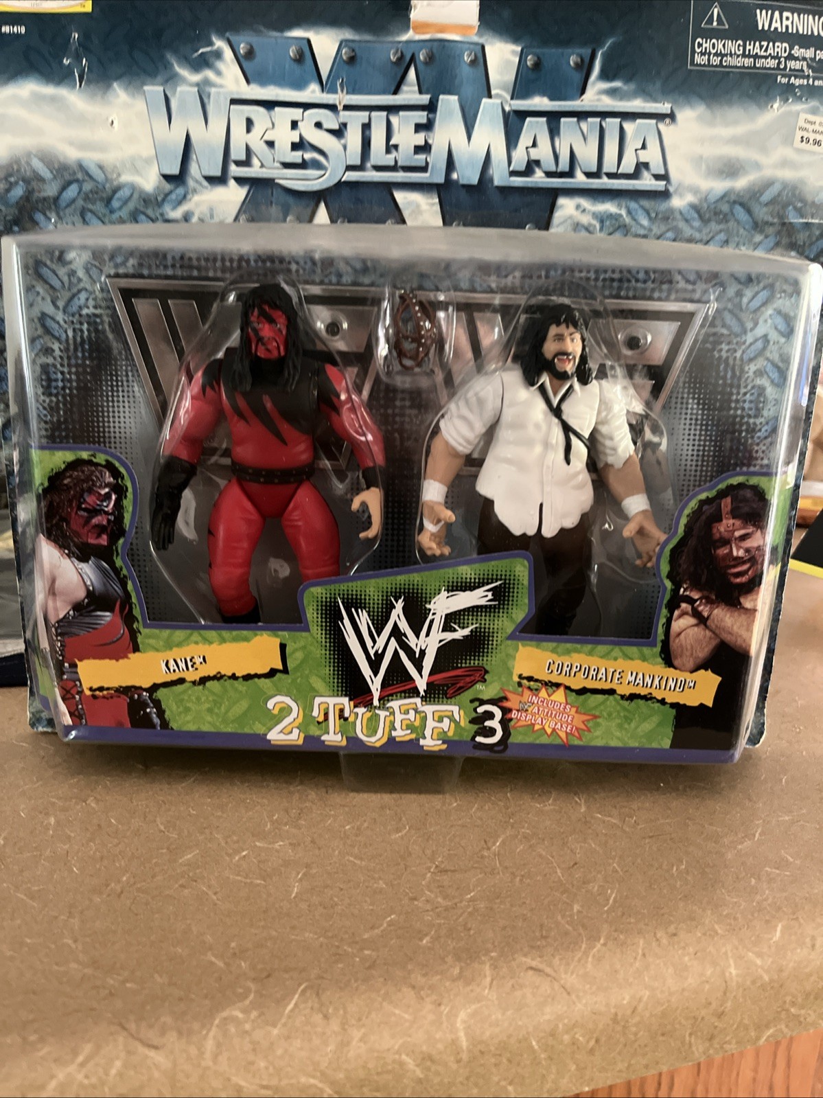 Jakks Pacific WWF Wrestlemania XV Kane VS Mankind New 1998 New