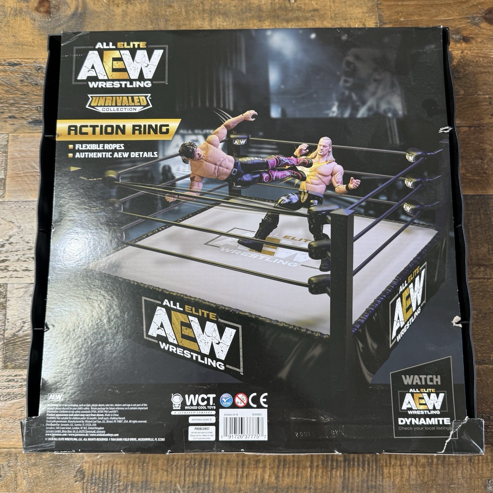 AEW All Elite Wrestling Authentic Action Ring Unrivaled Collection New