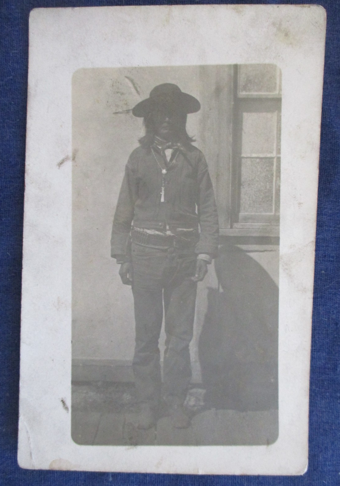 RPPC Native American Indian Man ca1910 Postcard RPPC Native American Indian Man ca1910 Postcard