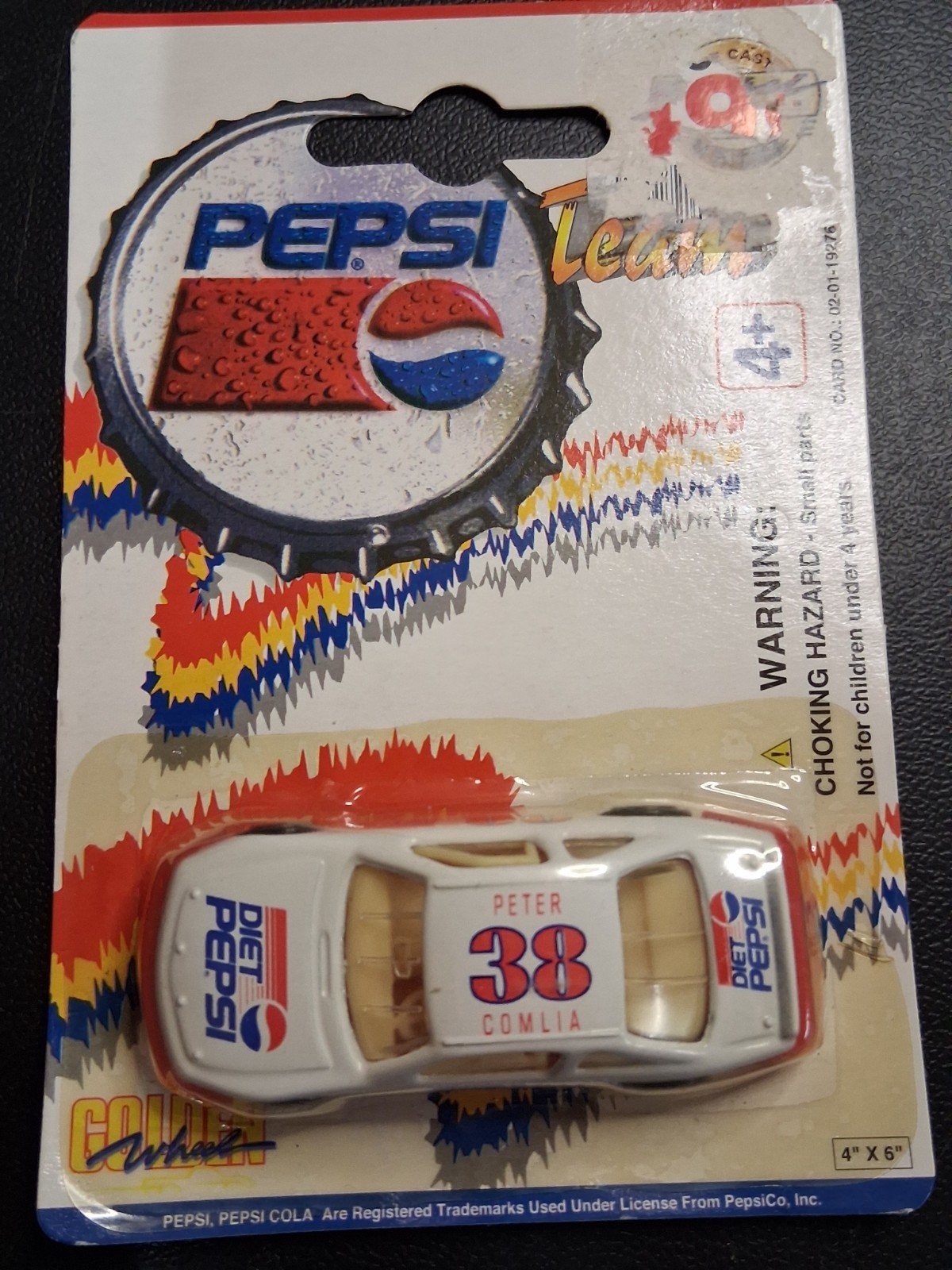 Vintage Peter Comlia Pepsi 1:64 Nascar