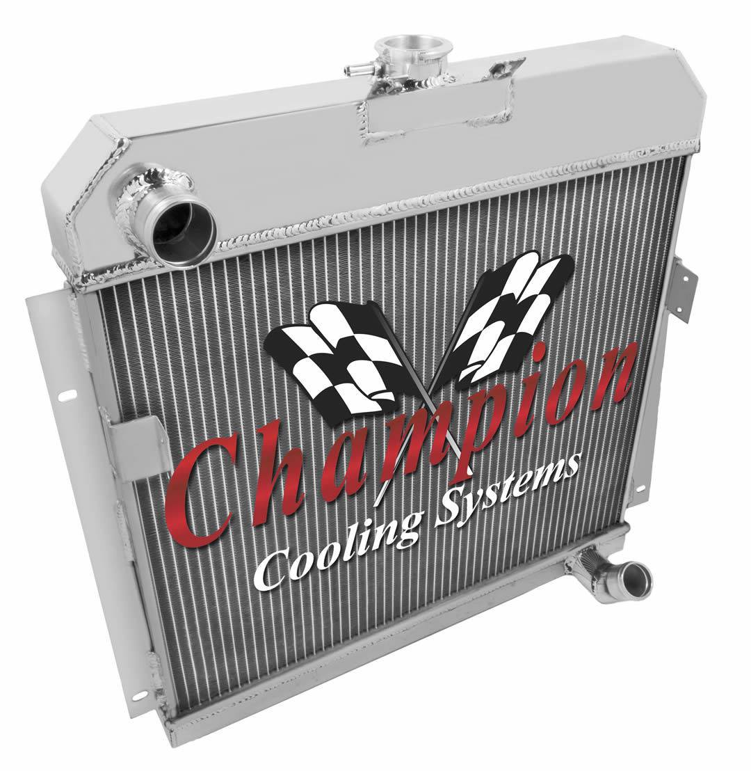 Rockin Champion 2 Row All Aluminum Radiator for 1953 1954 Dodge Car #EC5354