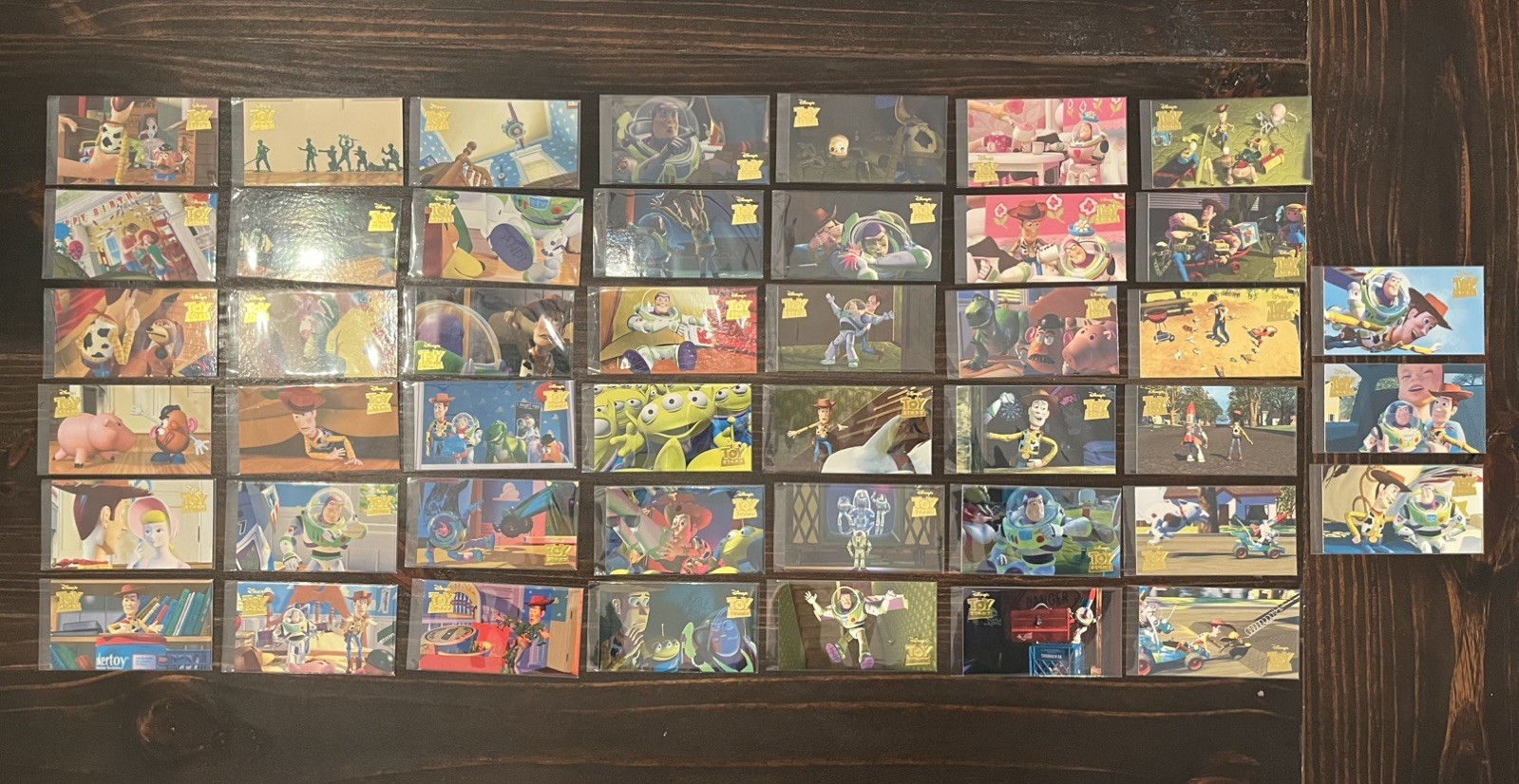 1995 SkyBox Disney Toy Story Collectors Limited Edition 45 Card Set