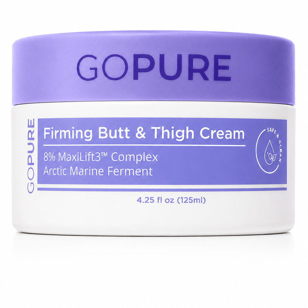 GOPURE Firming Butt & Thigh Cream (125ml) for Firming and Sagging Skin Treatment