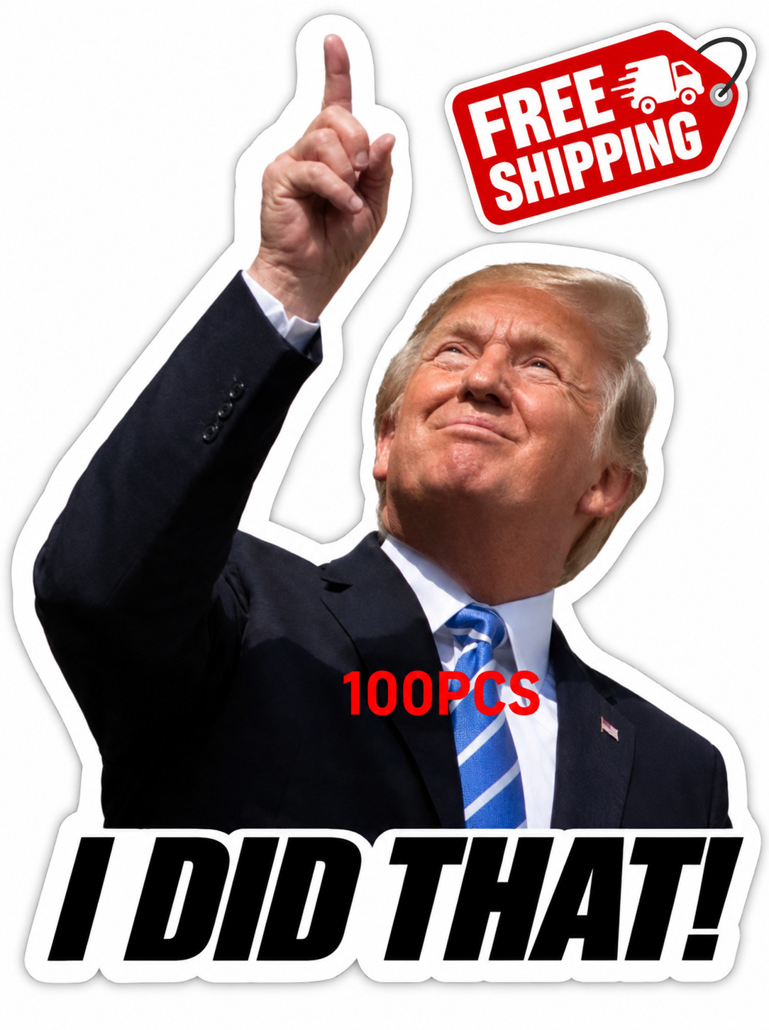 I Did That Stickers 100PCS