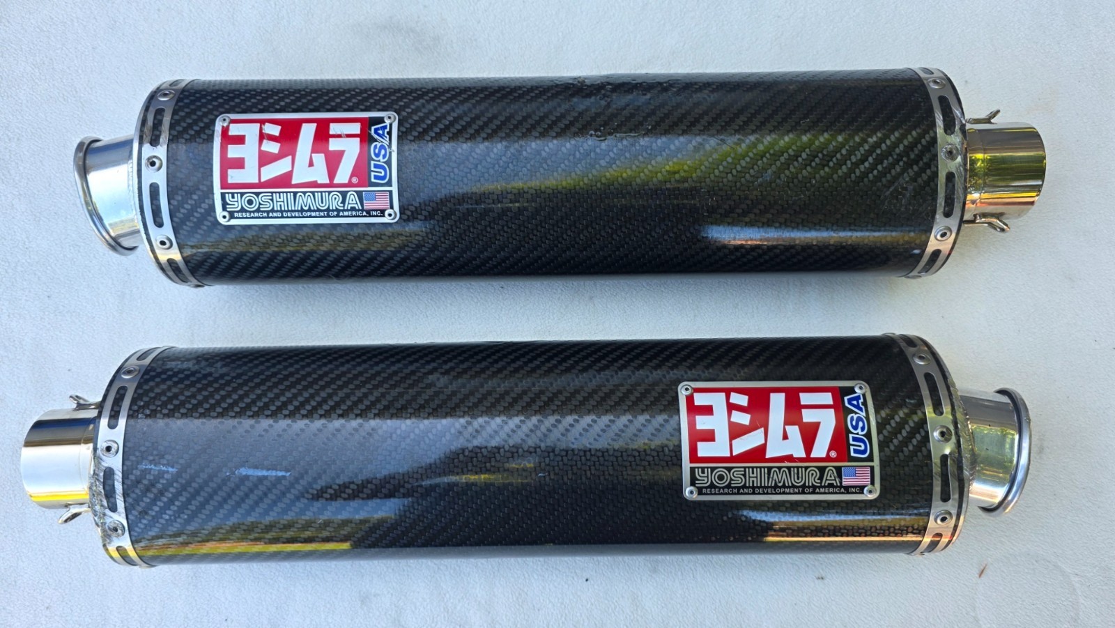 Yoshimura RS-3 Muffler Set Yoshimura RS-3 Muffler Set