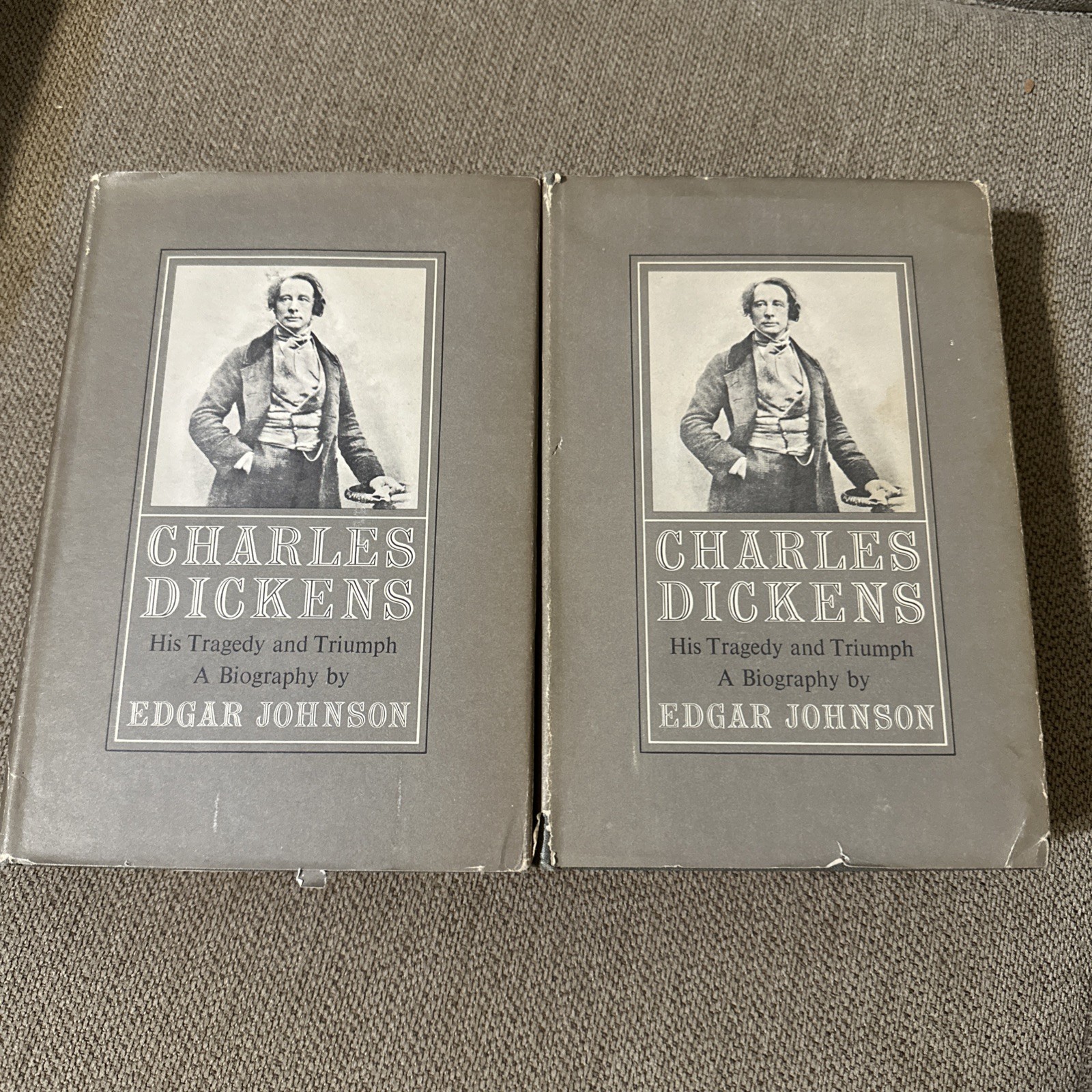 Charles Dickens His Tragedy And Triumph A Biography 1952 Edgar Johnson Vol 1 & 2 Charles Dickens His Tragedy And Triumph A Biography 1952 Edgar Johnson Vol 1 & 2
