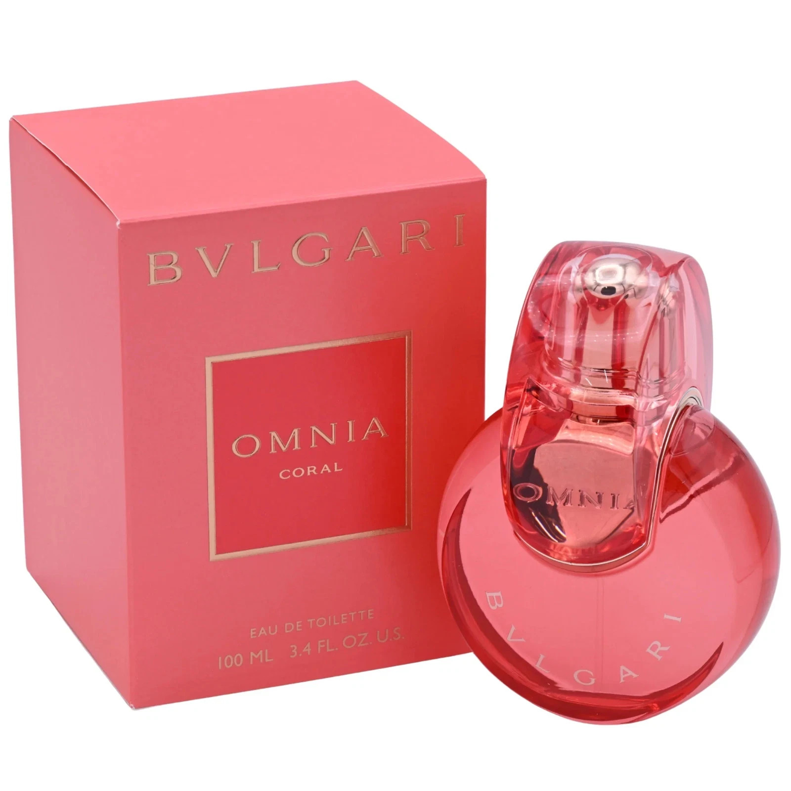 Bvlgari Omnia Coral Eau de Toilette Spray for Women 3.4 oz / 100 ml New In Box Bvlgari Omnia Coral Eau de Toilette Spray for Women 3.4 oz / 100 ml New In Box