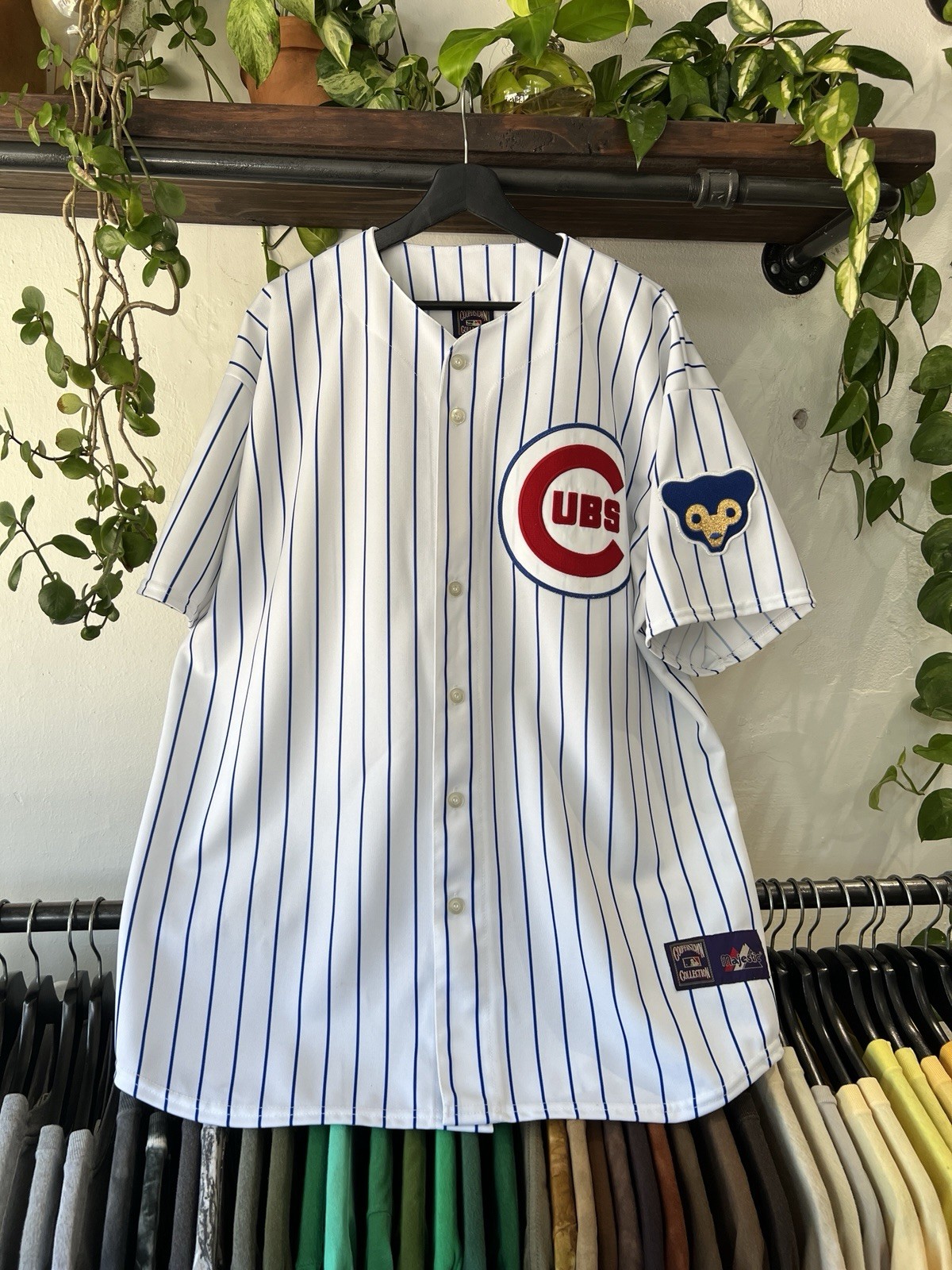 Ernie Banks Chicago Cubs Jersey Majestic Size XXL Authentic MLB