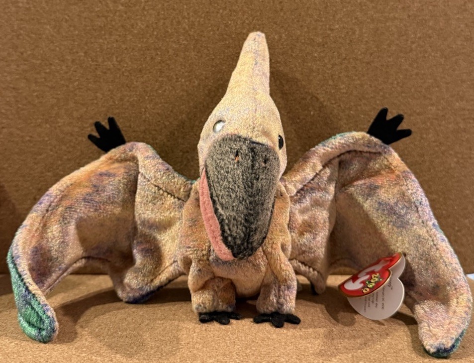Vintage TY Original Beanie Baby | Swoop™ the Pterodactyl | 2000 | Tag Error Vintage TY Original Beanie Baby | Swoop™ the Pterodactyl | 2000 | Tag Error