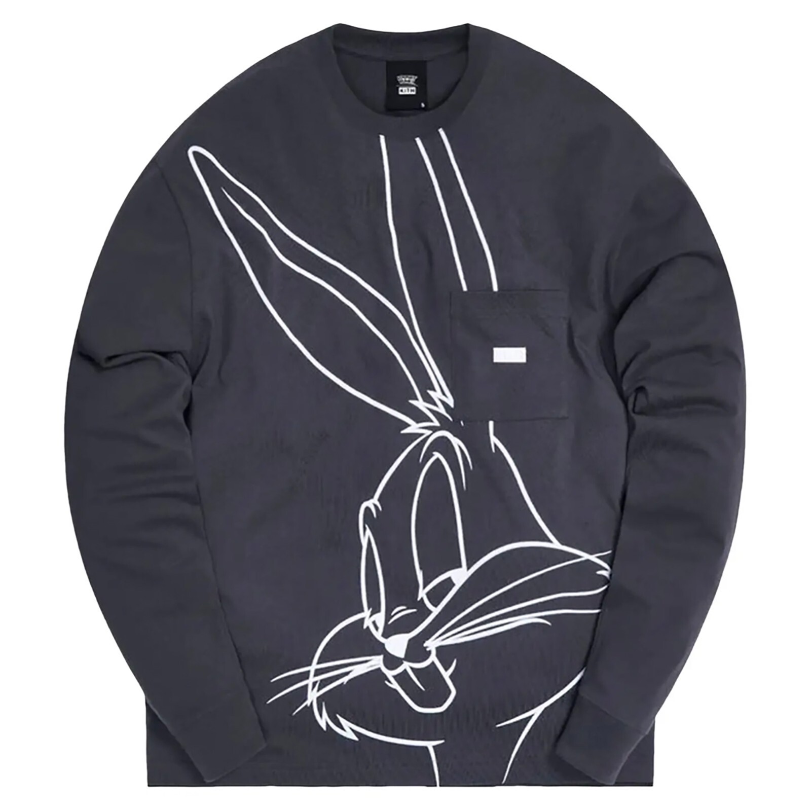 Kith x Looney Tunes Bugs Pocket Quinn Long Sleeve T-Shirt Shark