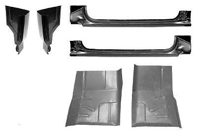 Cab Corner Rocker Panel Floor Pan Kit for 1980-97 Ford F Pickup 6PCS