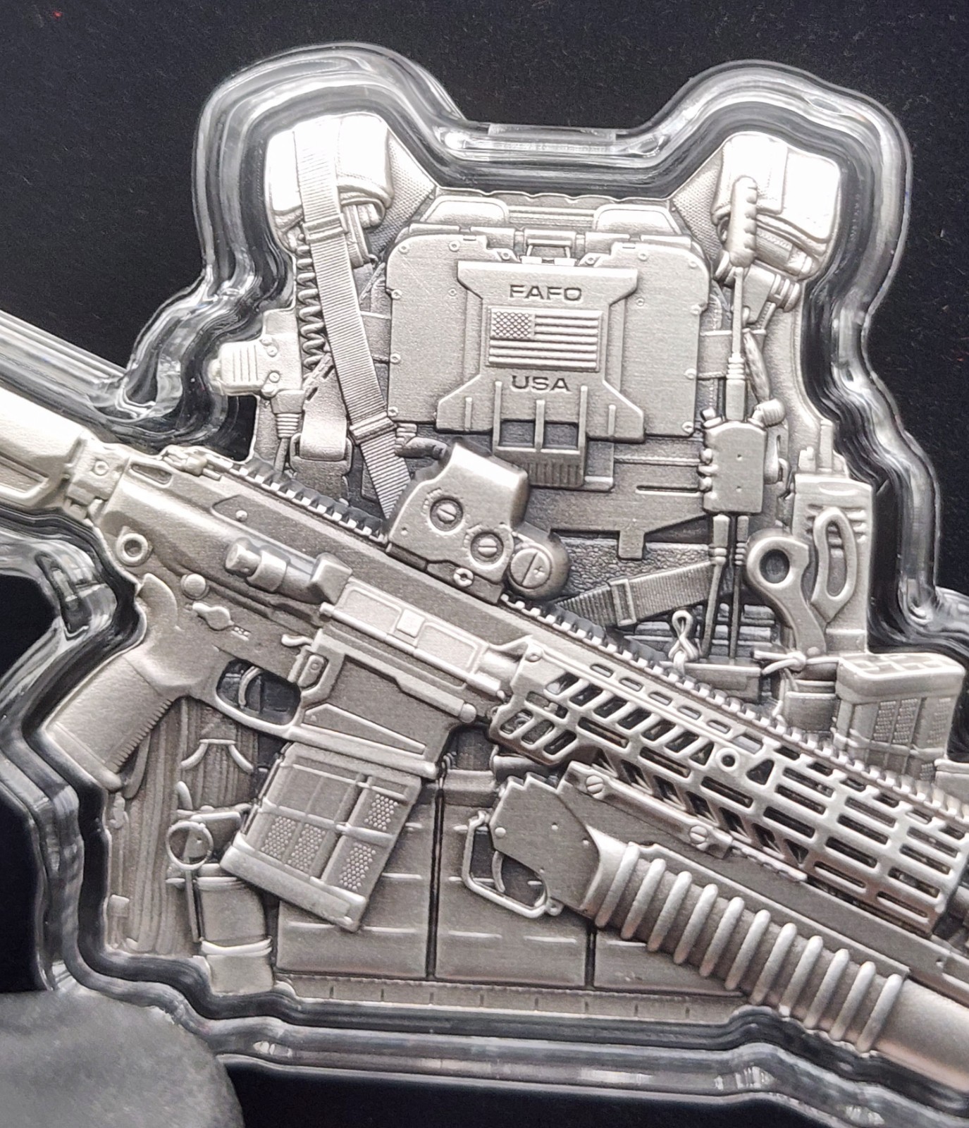 Spectres Mint Bullet Proof Vest 2oz silver 