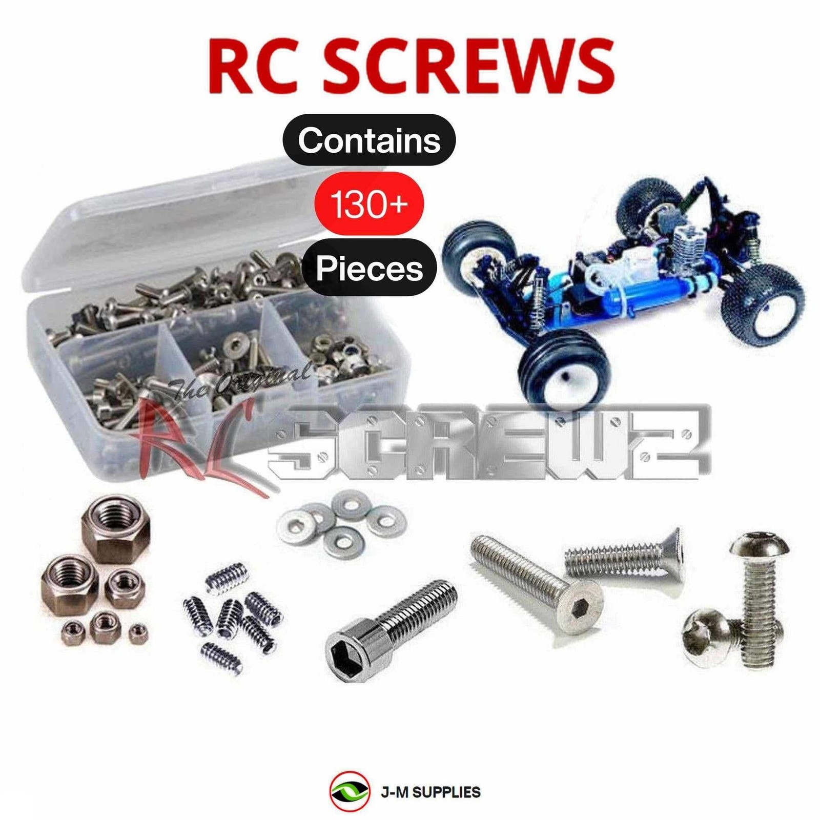 RCScrewZ Stainless Screw Kit ass003 for Associated RC10GT RTR 1/10 (7050) | SET