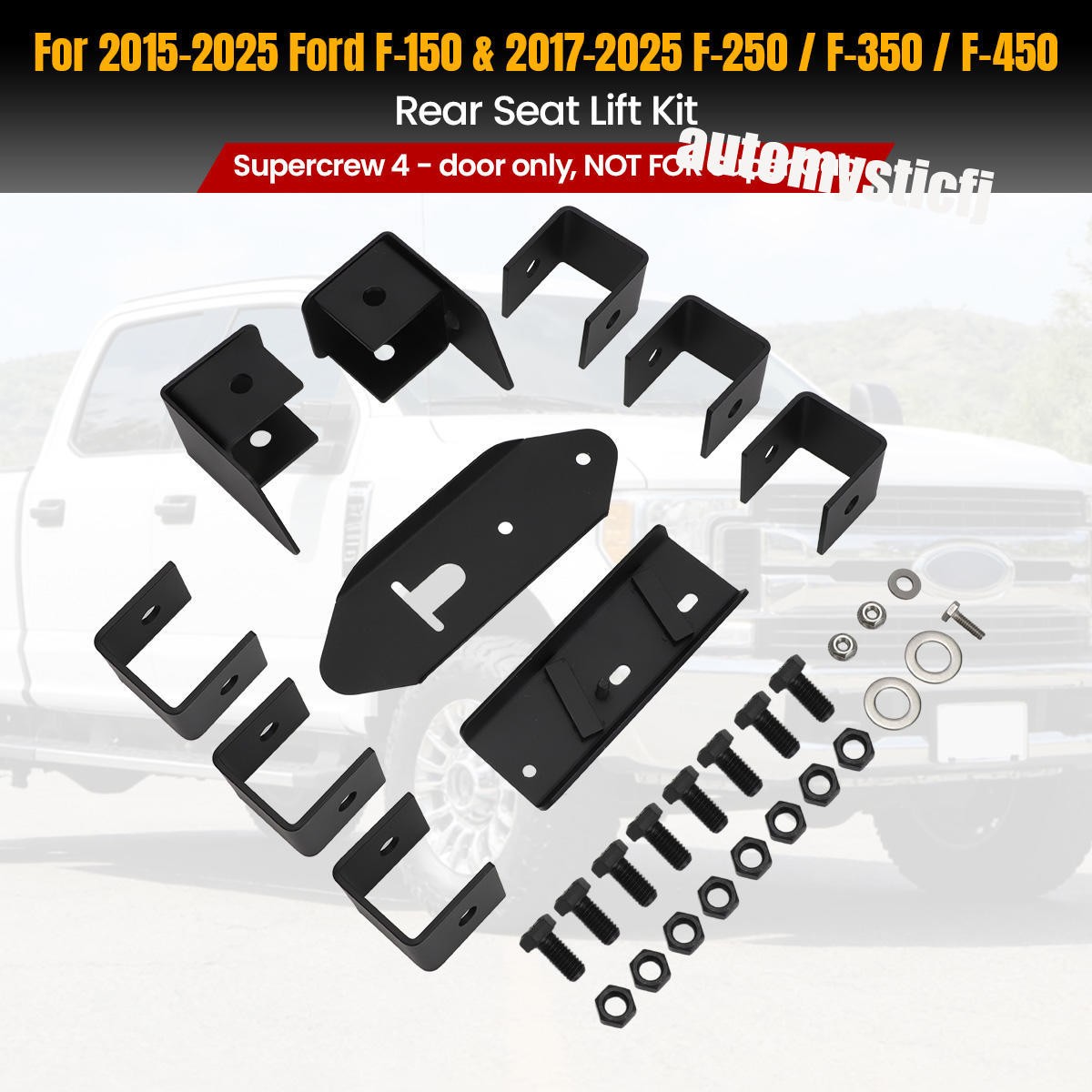 For 2015-2025 Ford F-150 Rear Seat Lift Kit 2.5\