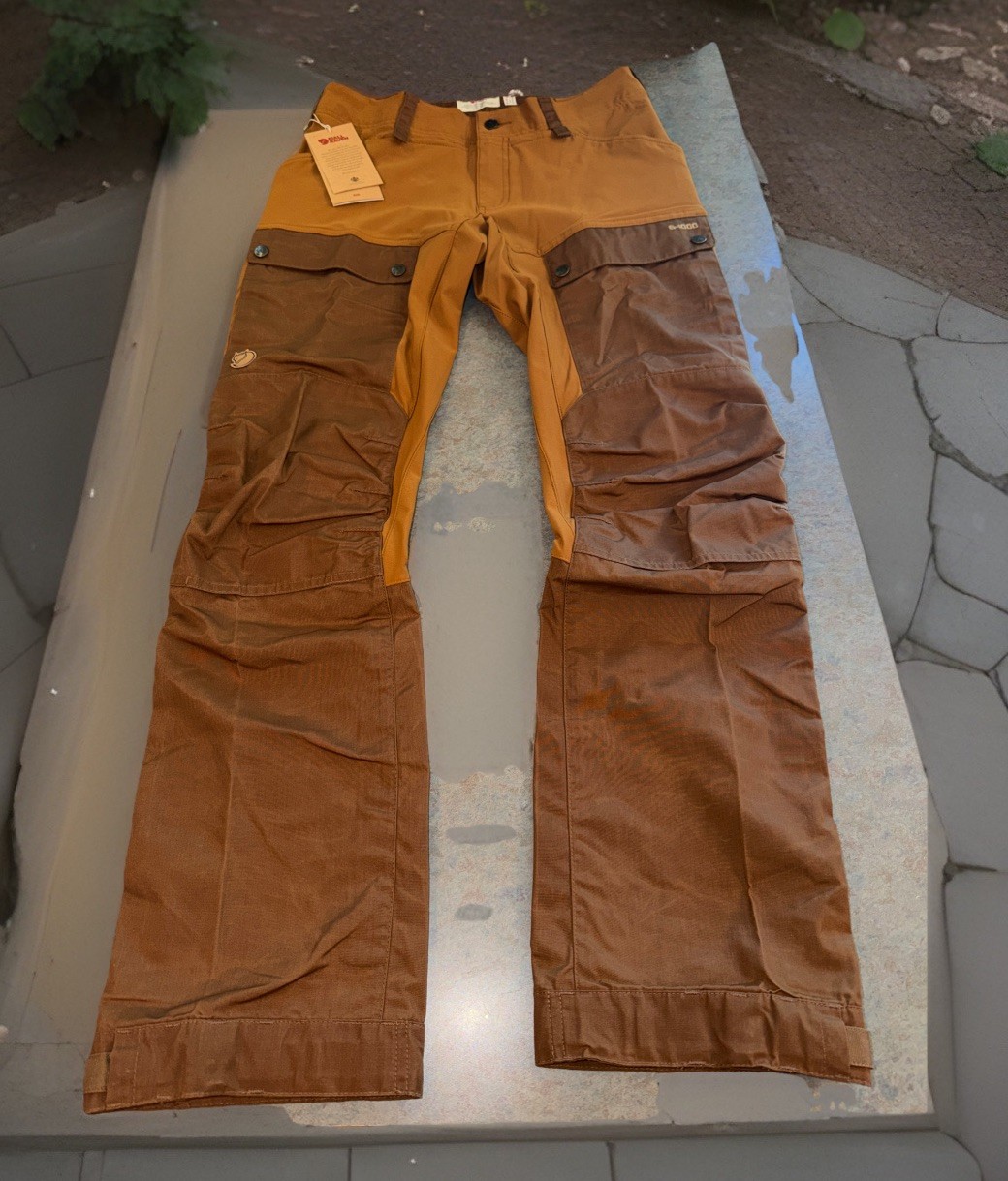 Fjallraven G-1000 Women\'s Keb Trousers Pants Sz US 29” Timber Brown Hiking NWT
