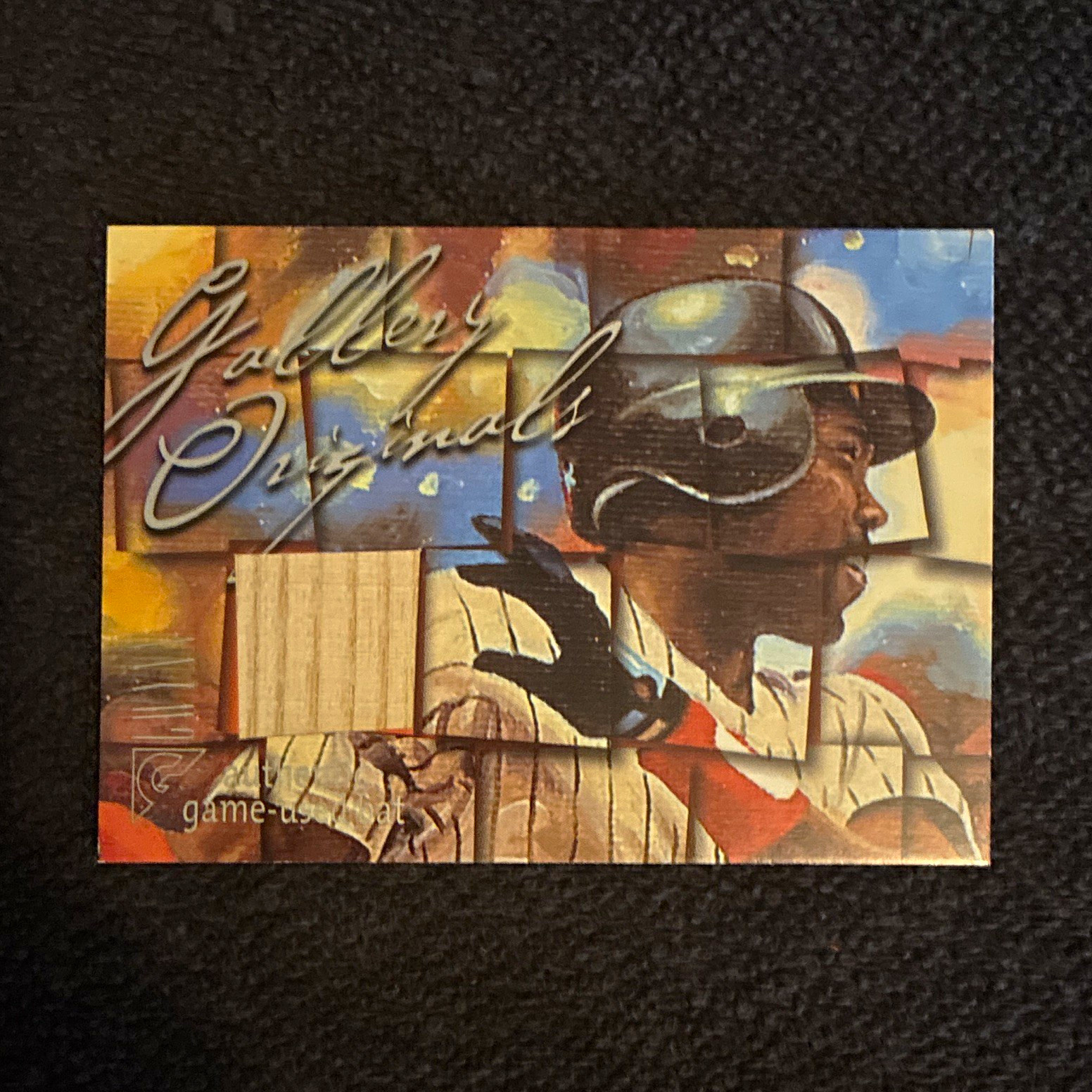 Topps 2003 Gallery Originals Game-Used Bat Tony Gwynn Padres MLB Card GO-TG