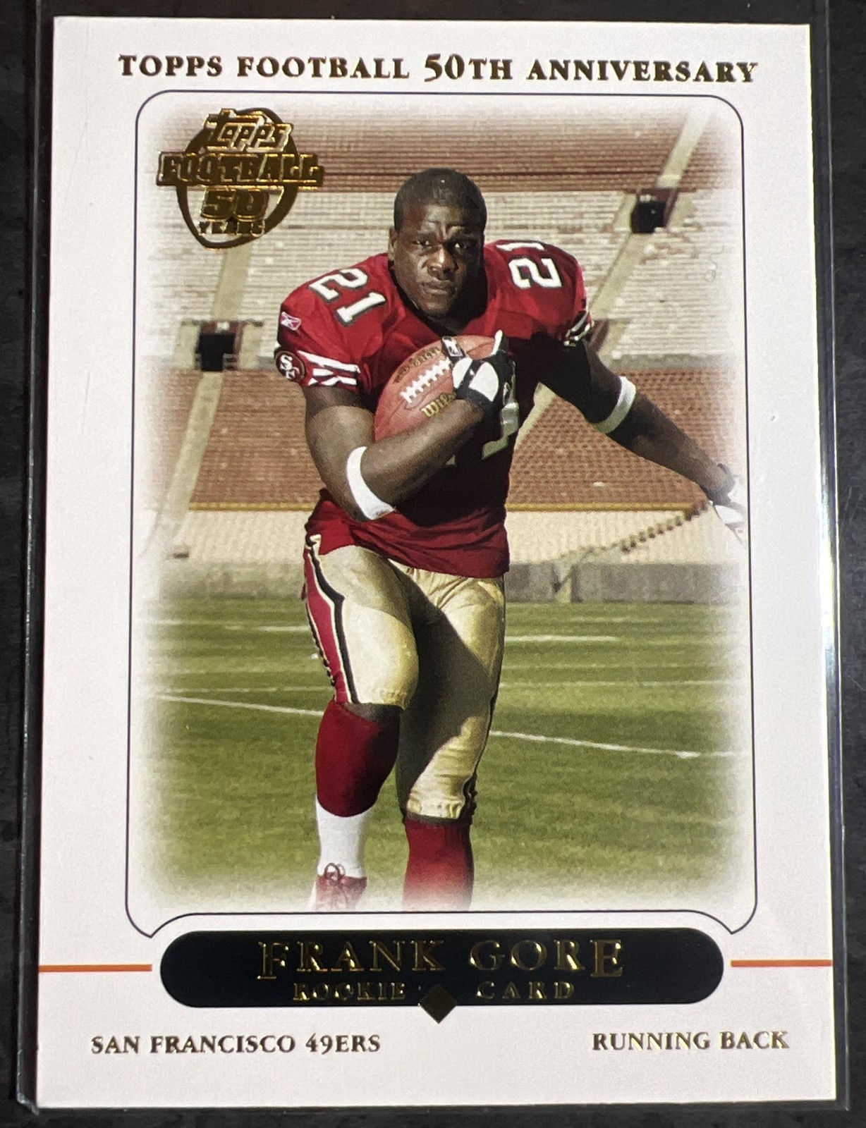 2005 Topps Frank Gore #418 RC 49ers 2005 Topps Frank Gore #418 RC 49ers