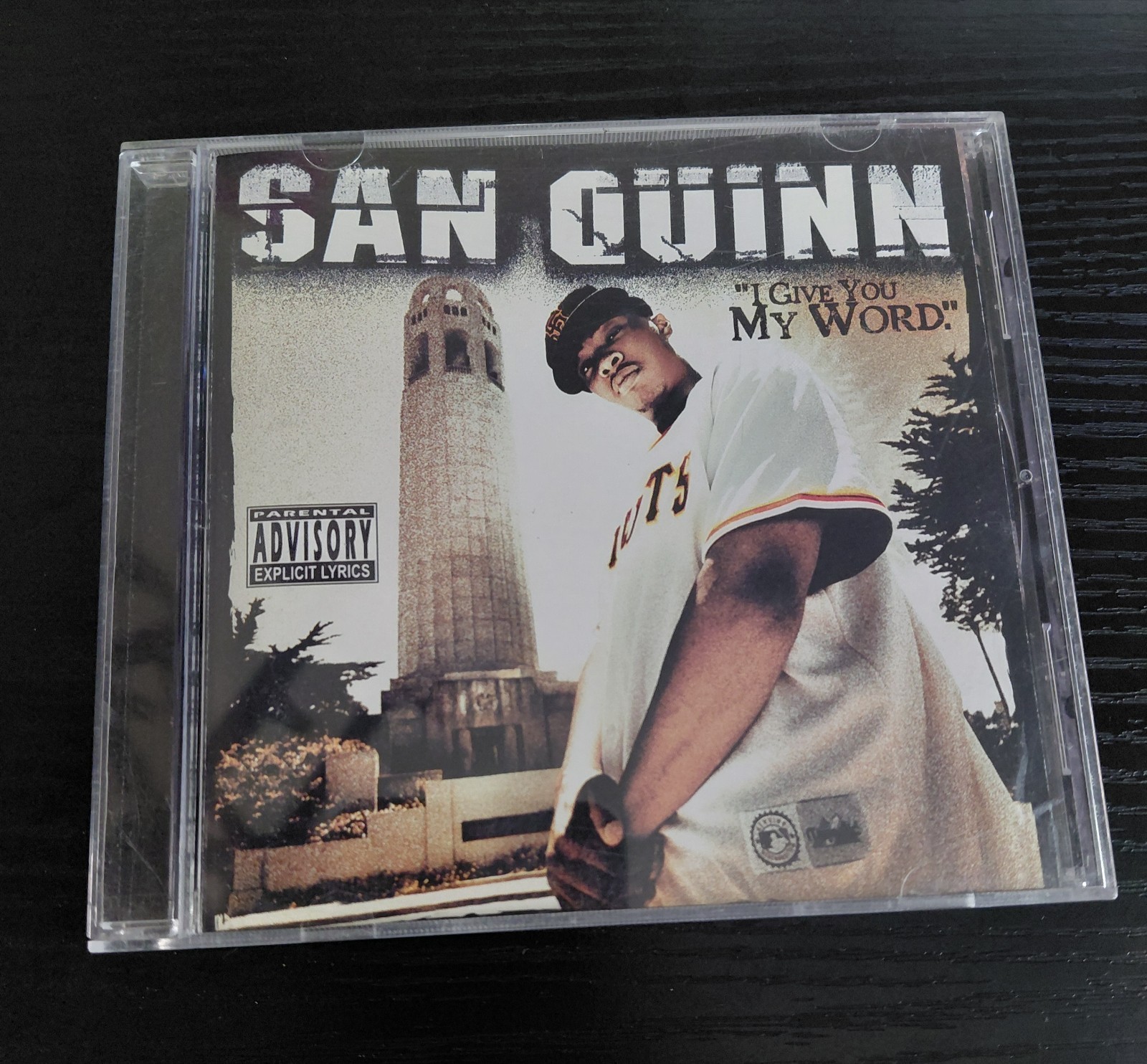 San Quinn : I Give You My Word.  CD.  VERY RARE 