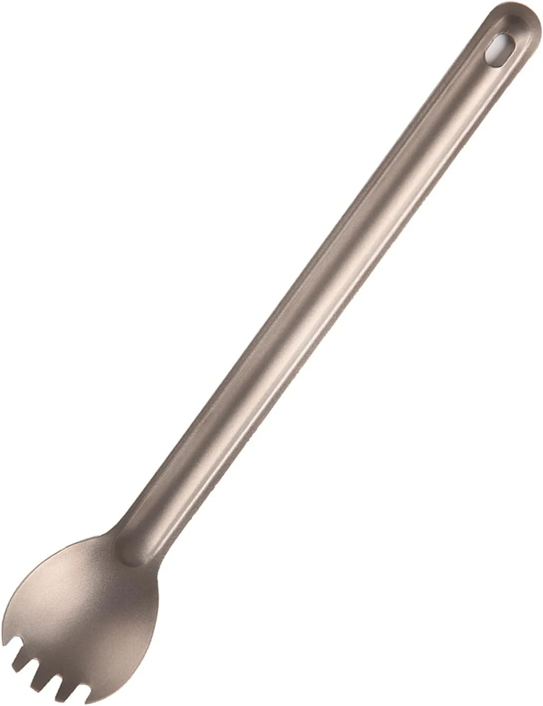 Ultralight Long Handle Titanium Spork Camping Hiking Backpacking Tableware