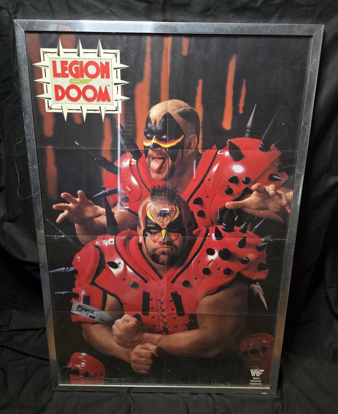 Vintage 1991 WWF Legion Of Doom Poster. 24x36in. Unframed